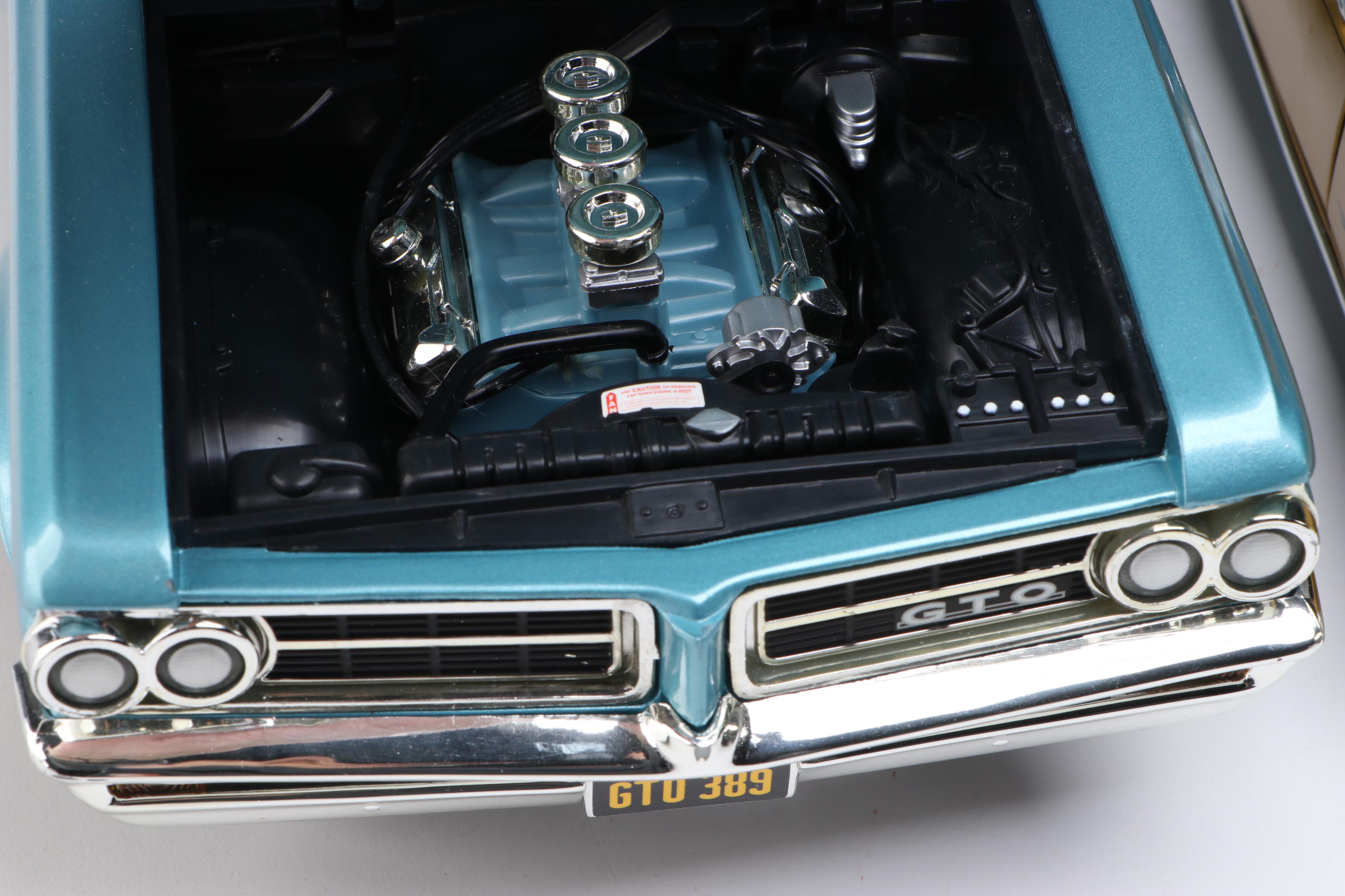 Ertl Pontiac Trans Am and Other Diecast Vintage Cars