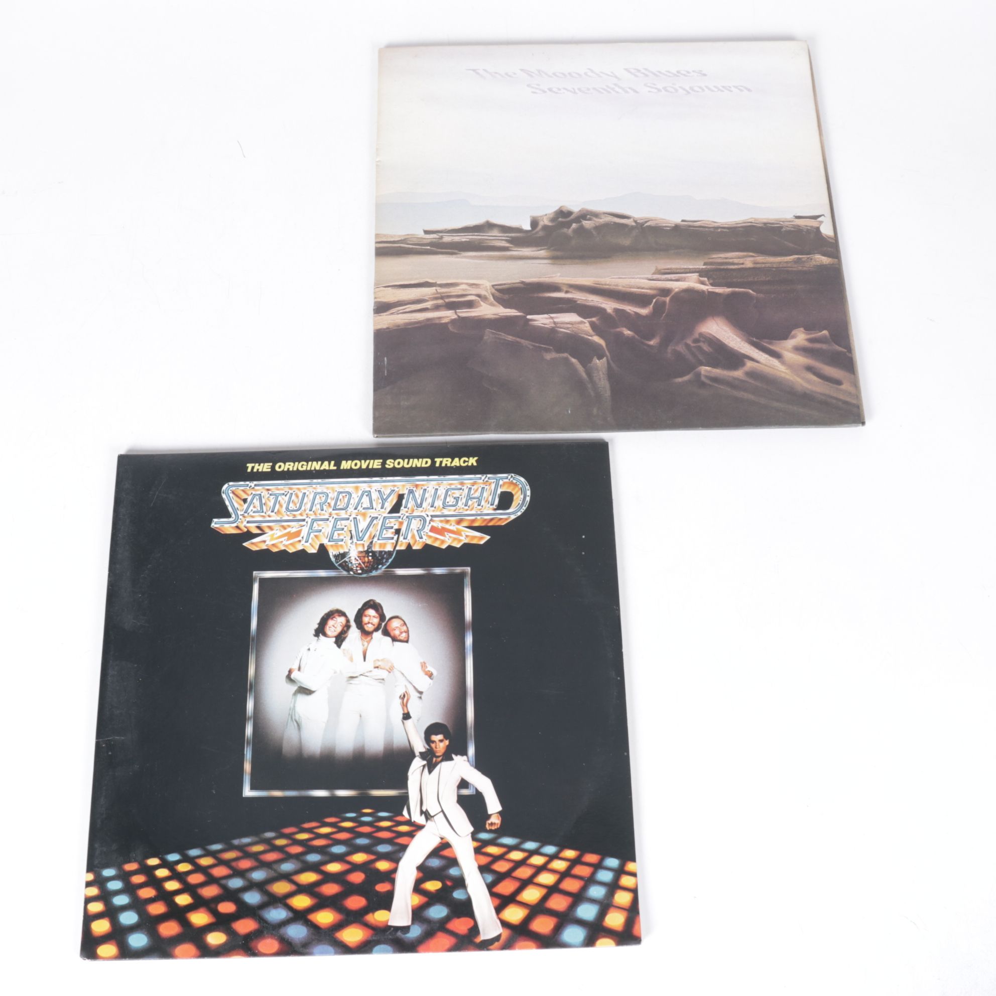 Moody Blues, Diva Gray & Oyster and Casablanca in Set of Vinyl Record Albums