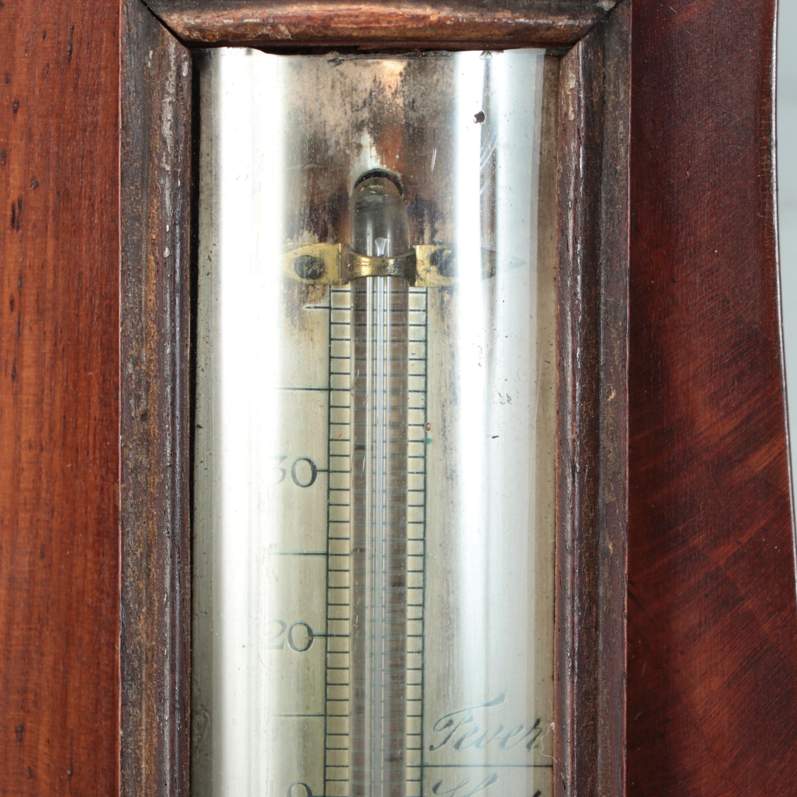 Dring & Fage Victorian Style Wood Wall Barometer