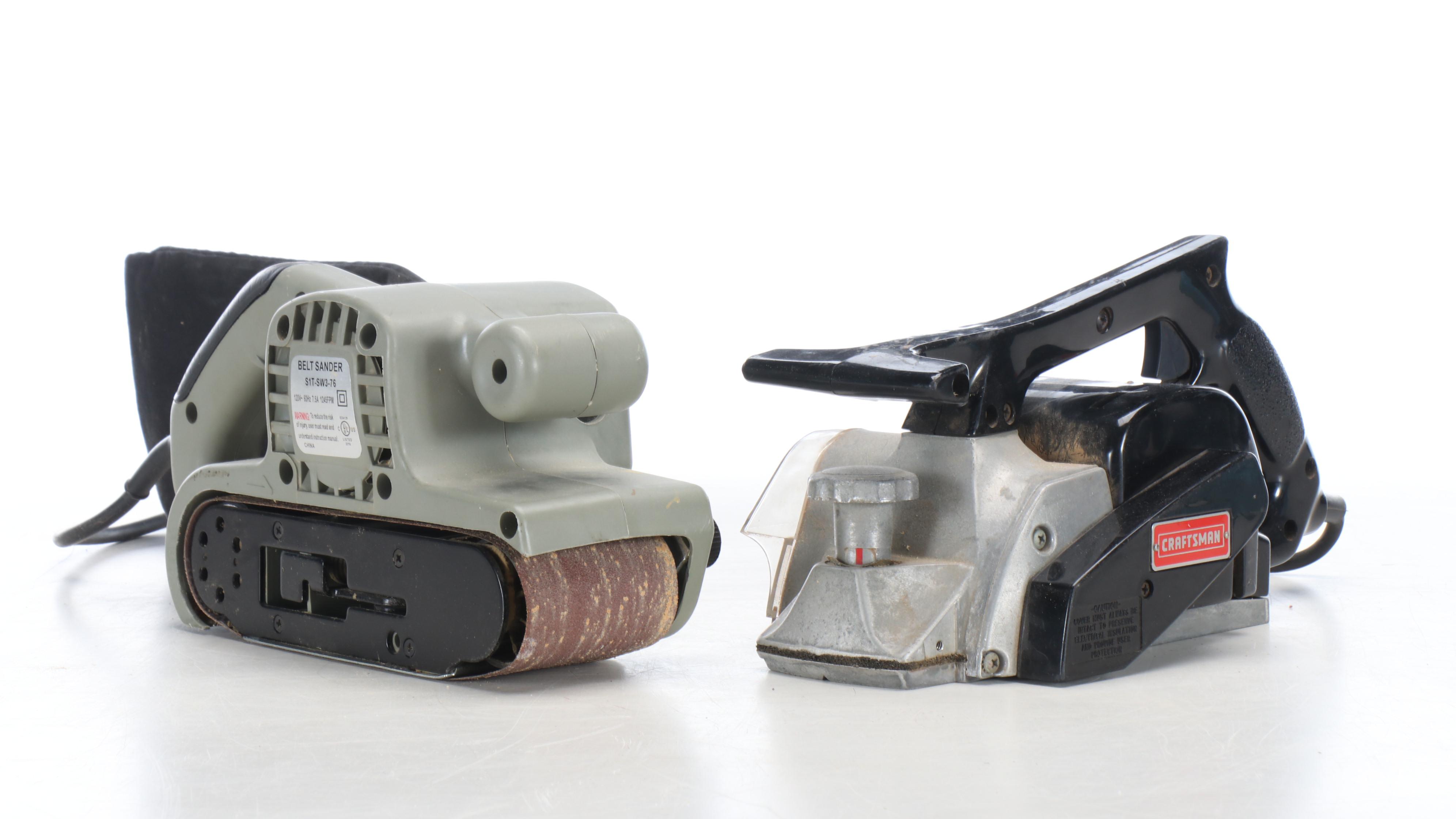 Craftsman 7" Right-Angle Buffer/Polisher with Belt Sander and More