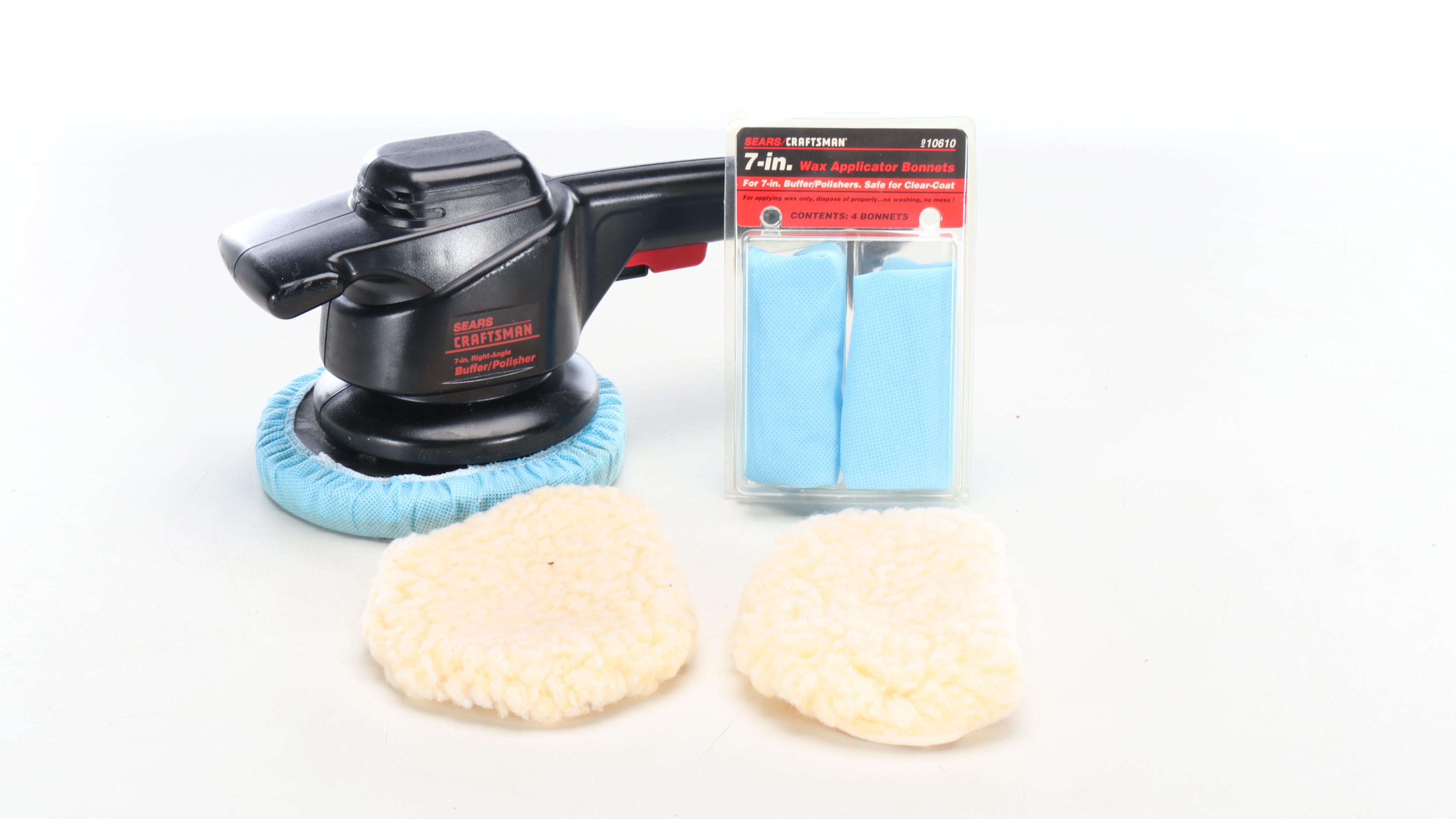 Craftsman 7" Right-Angle Buffer/Polisher with Belt Sander and More