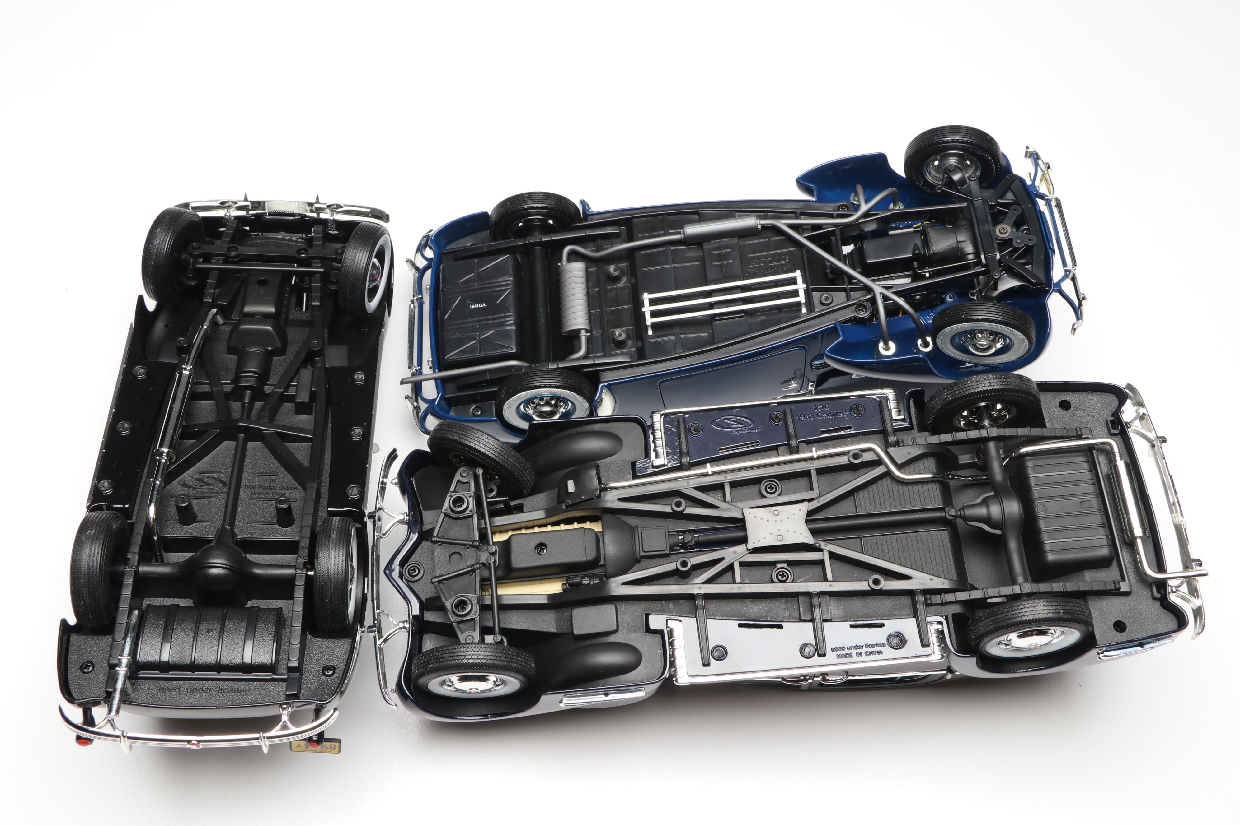 Signature 1936 Pontiac Deluxe and Other Diecast Cars