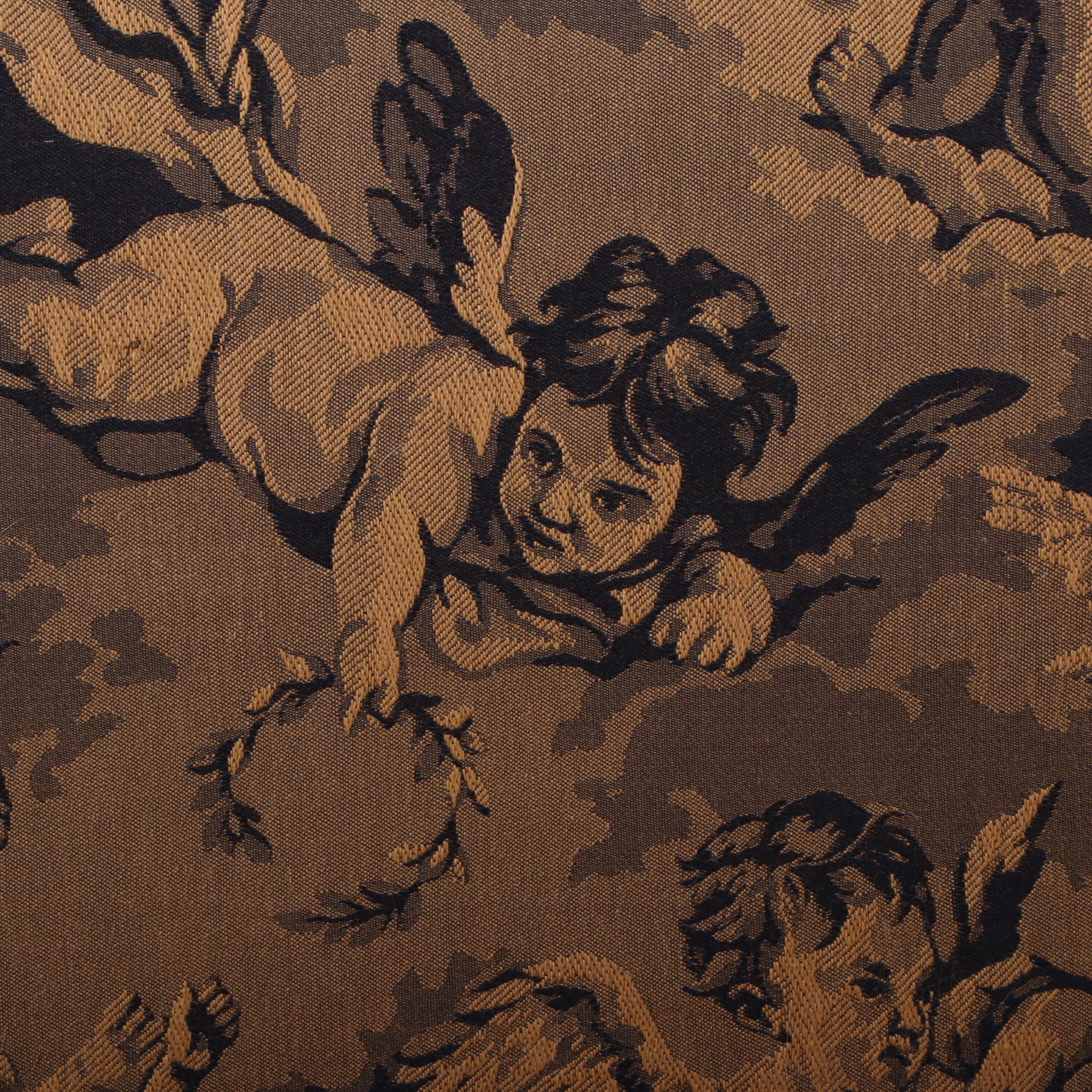 English William and Mary Style Carved Walnut Upholstered Settee