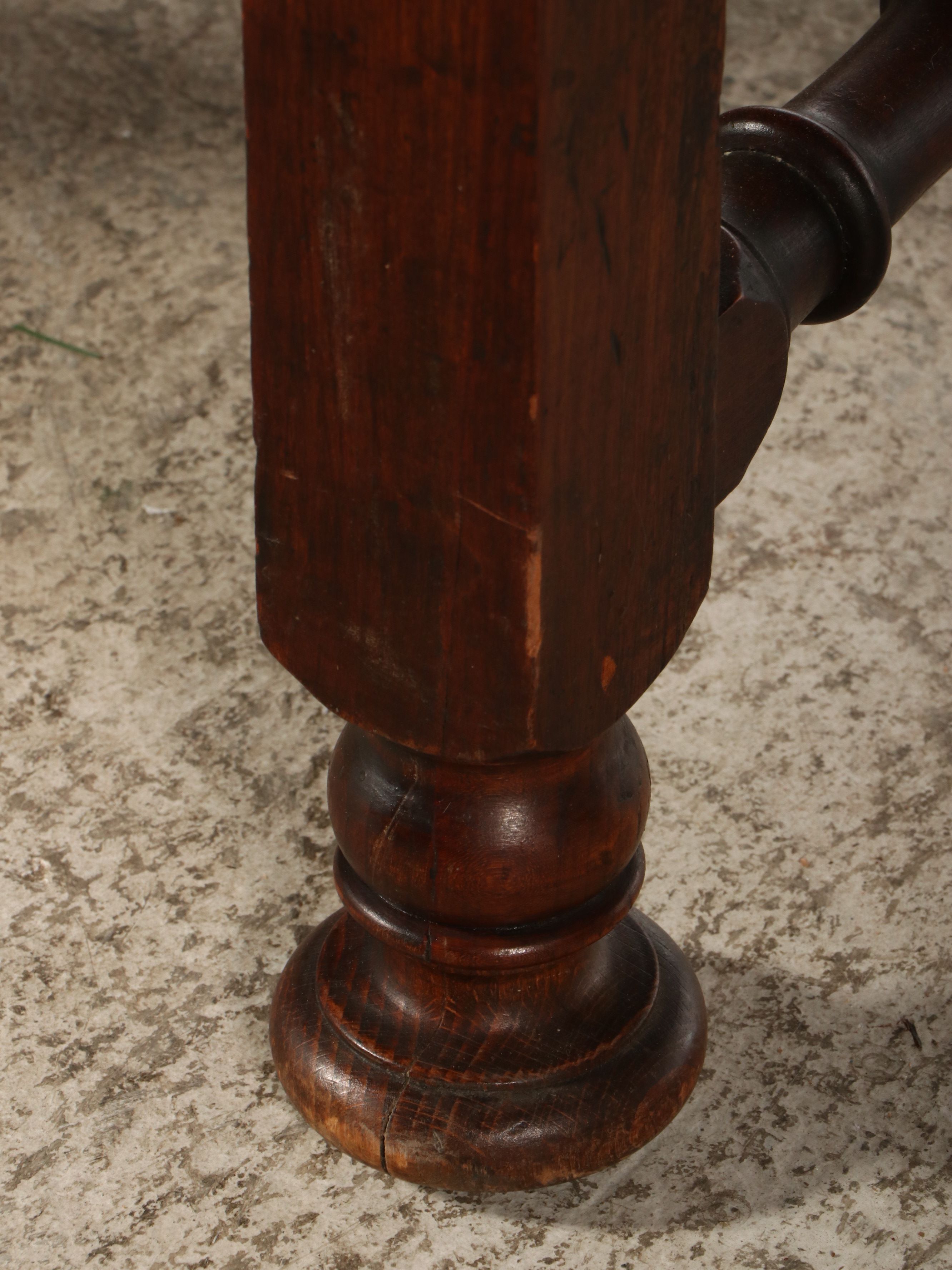 English William and Mary Style Carved Walnut Upholstered Settee