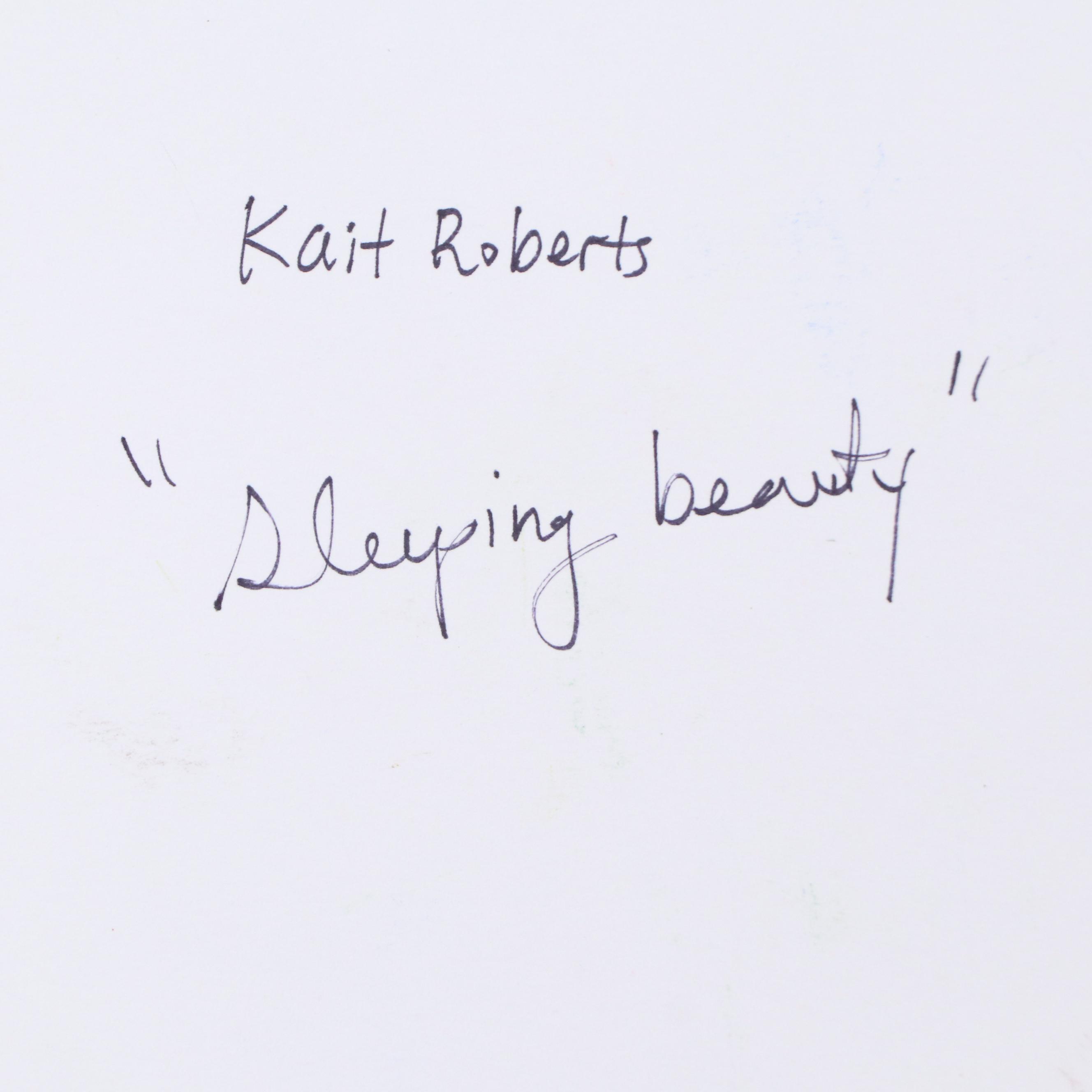 Kait Roberts Mixed Media Drawings "Honey Dew Melon" and More, 2025