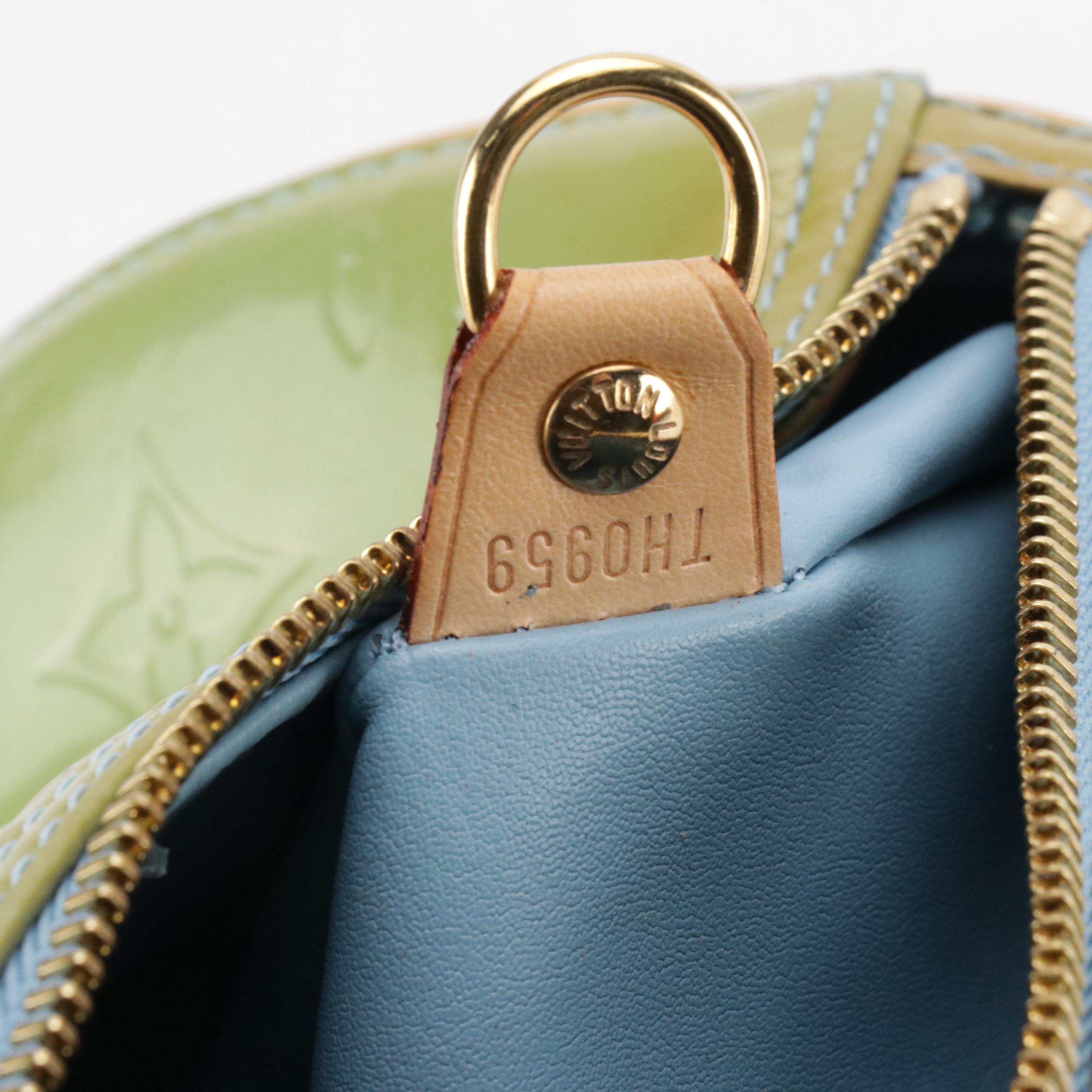 Louis Vuitton Bedford Bag in Monogram Vernis and Vachetta Leather