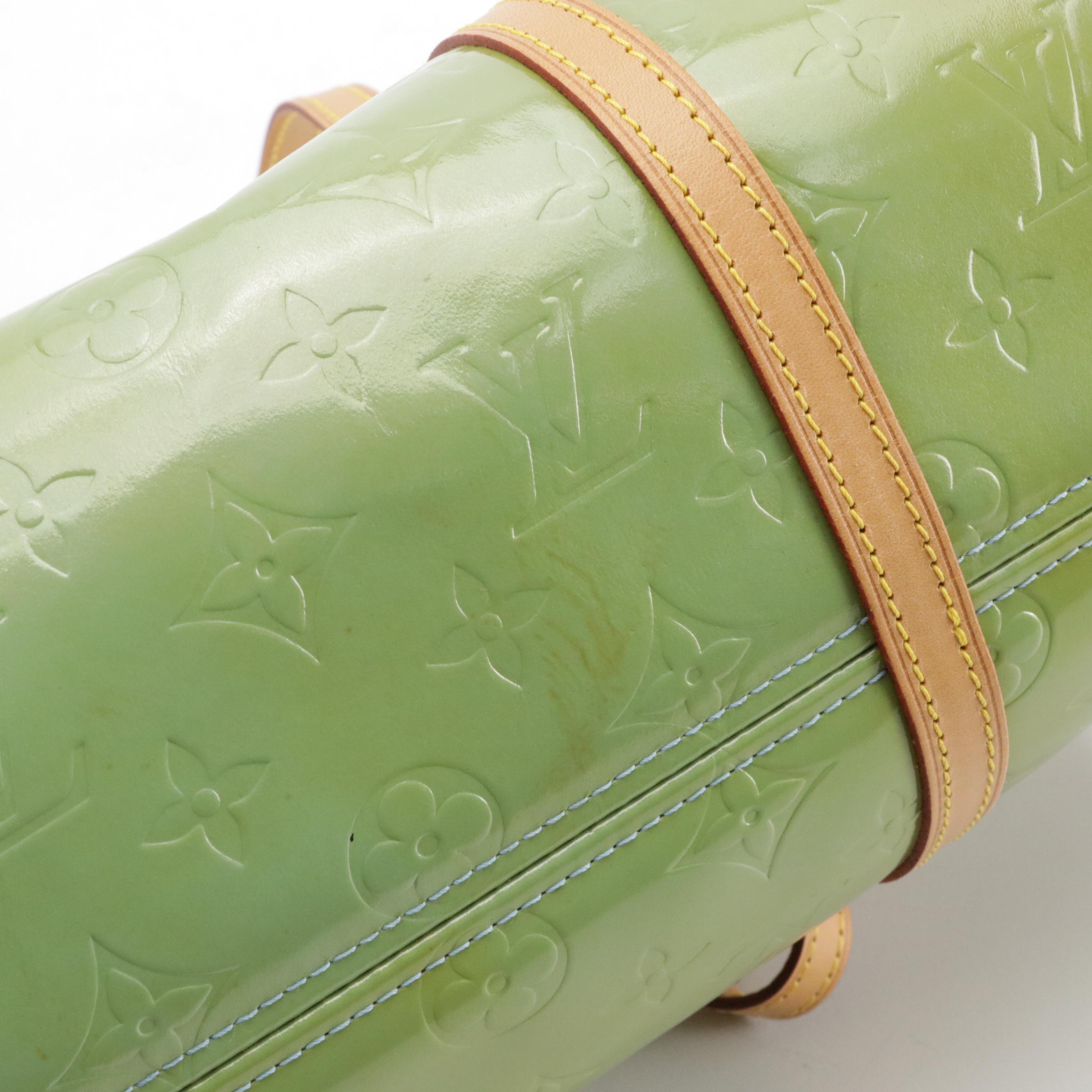 Louis Vuitton Bedford Bag in Monogram Vernis and Vachetta Leather