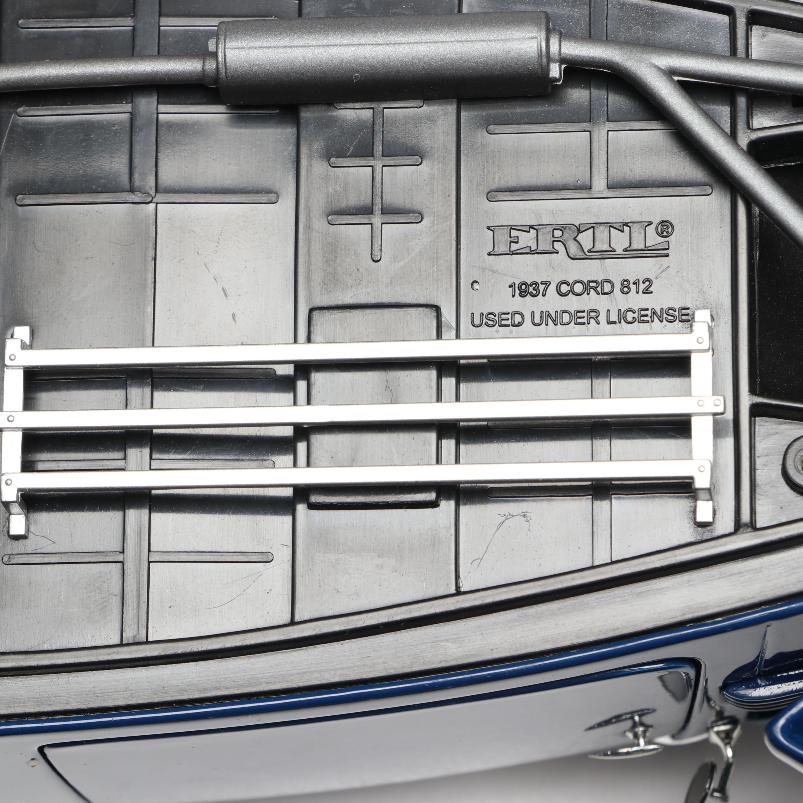 Signature 1936 Pontiac Deluxe and Other Diecast Cars