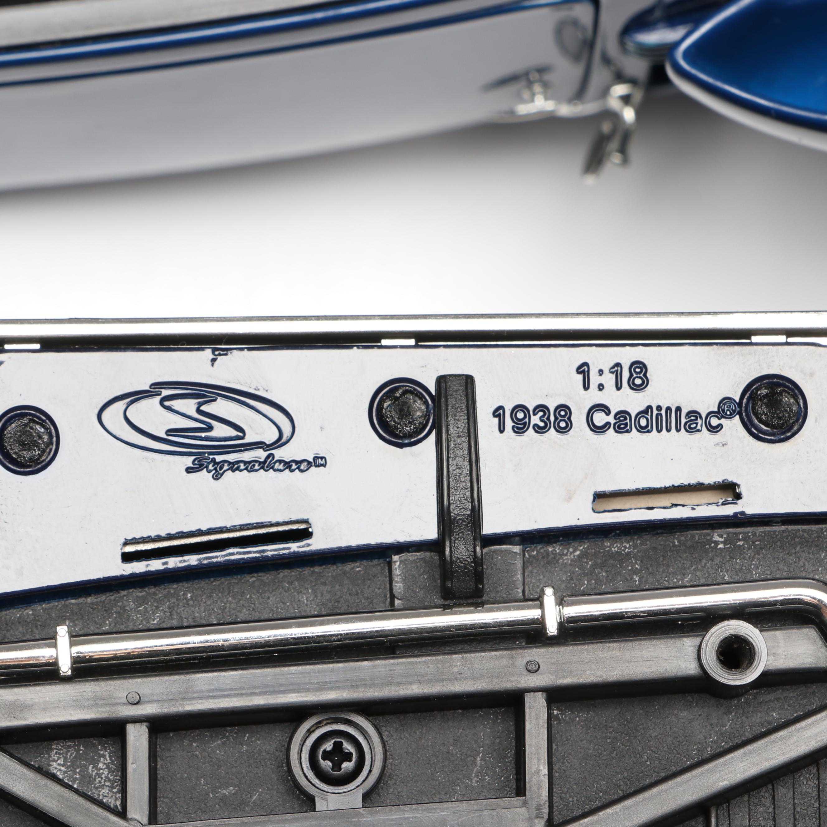 Signature 1936 Pontiac Deluxe and Other Diecast Cars