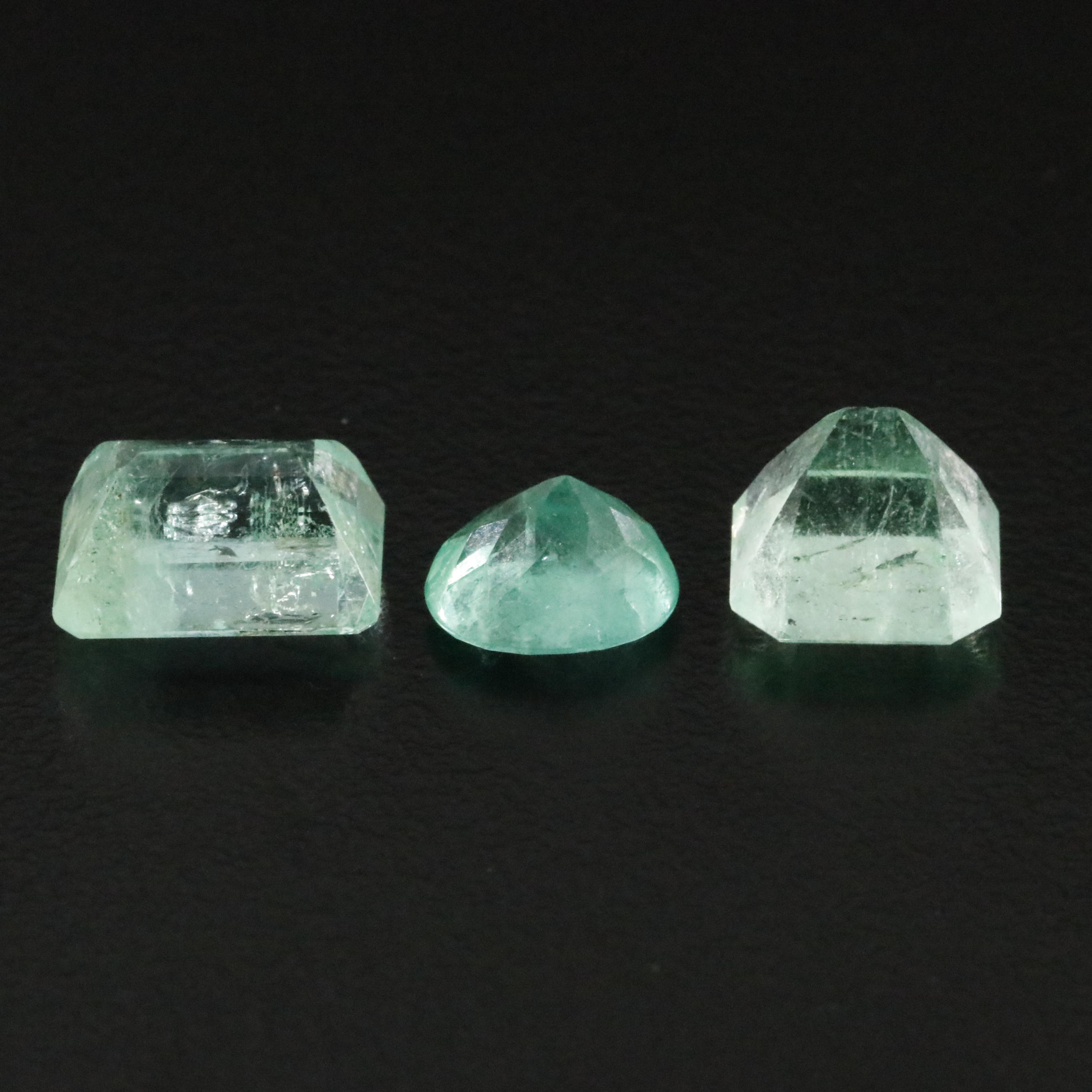Loose 8.10 CTW Emeralds