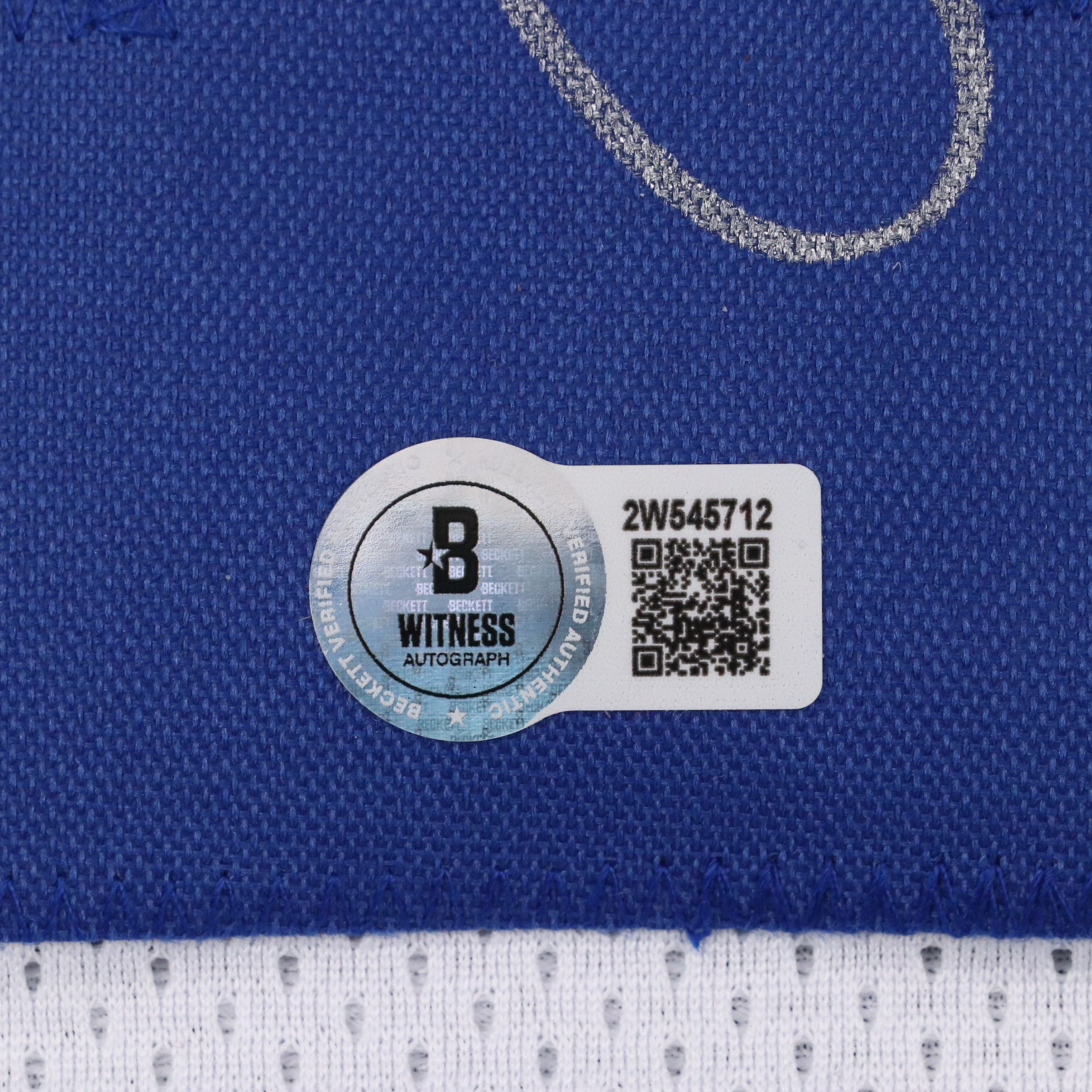 Roger Staubach Signed Dallas Cowboys Football Jersey, Beckett