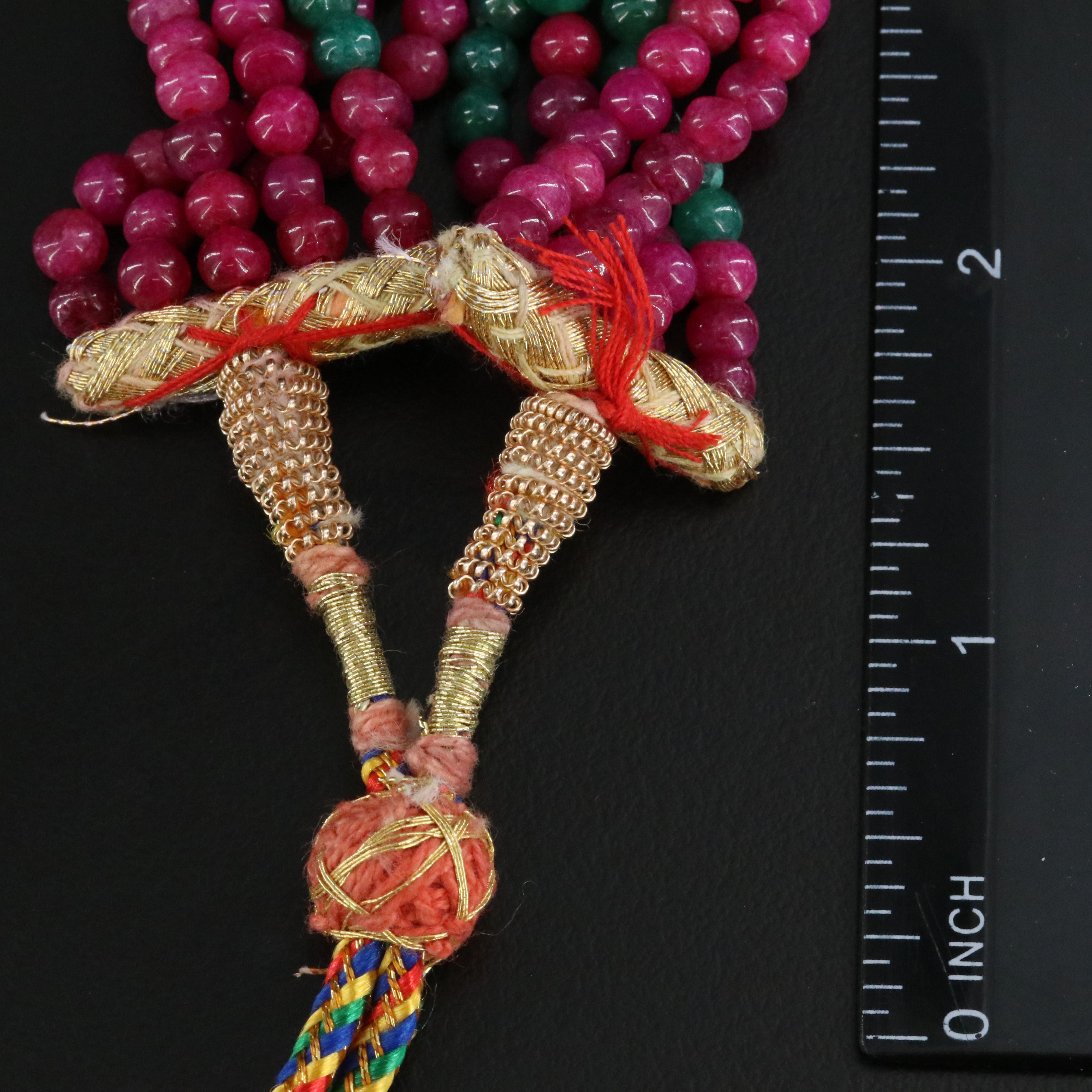 Multi-Strand Quench Crackled Quartz Bead Necklaces