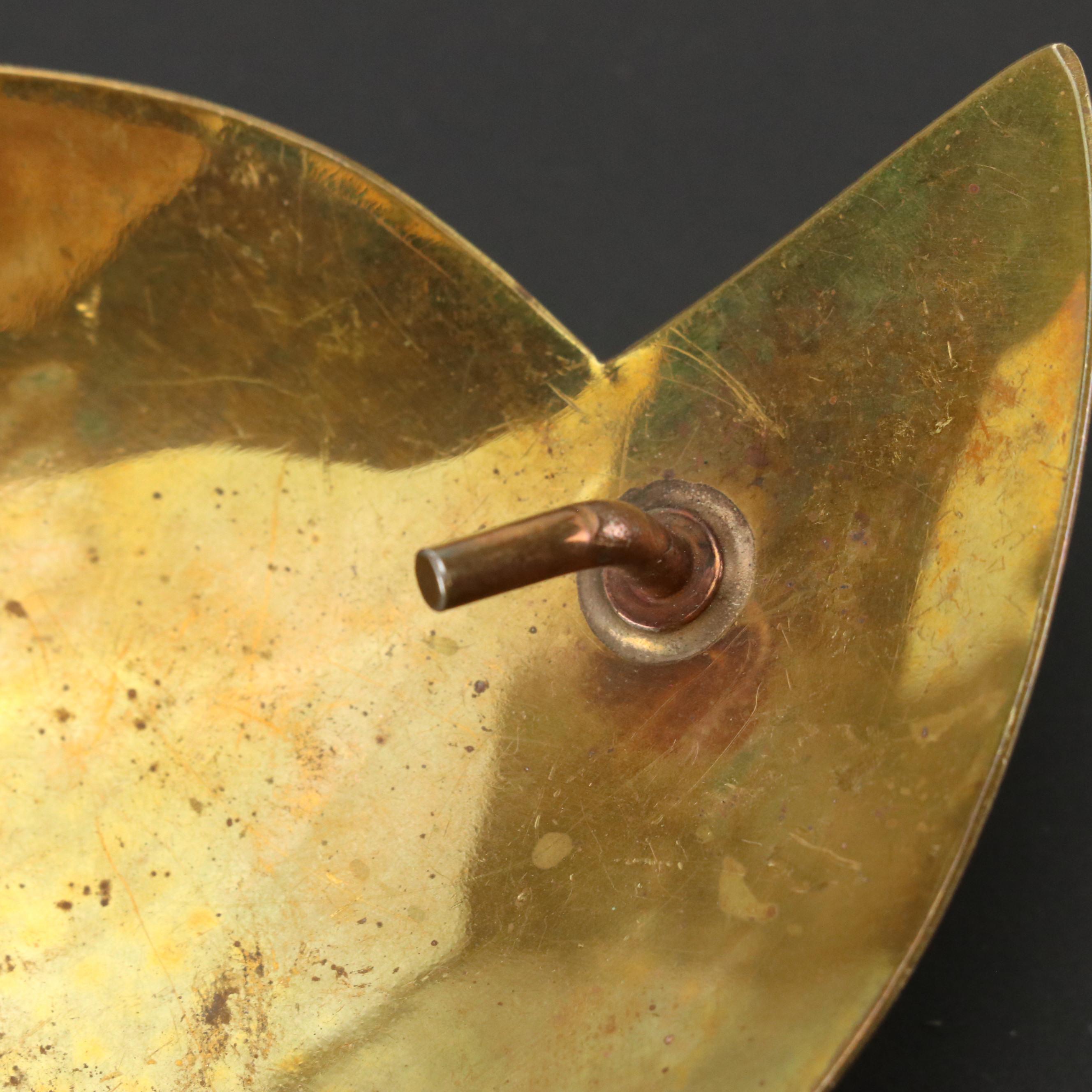 Gold Tone Belt Buckle with Agate Slice Mount