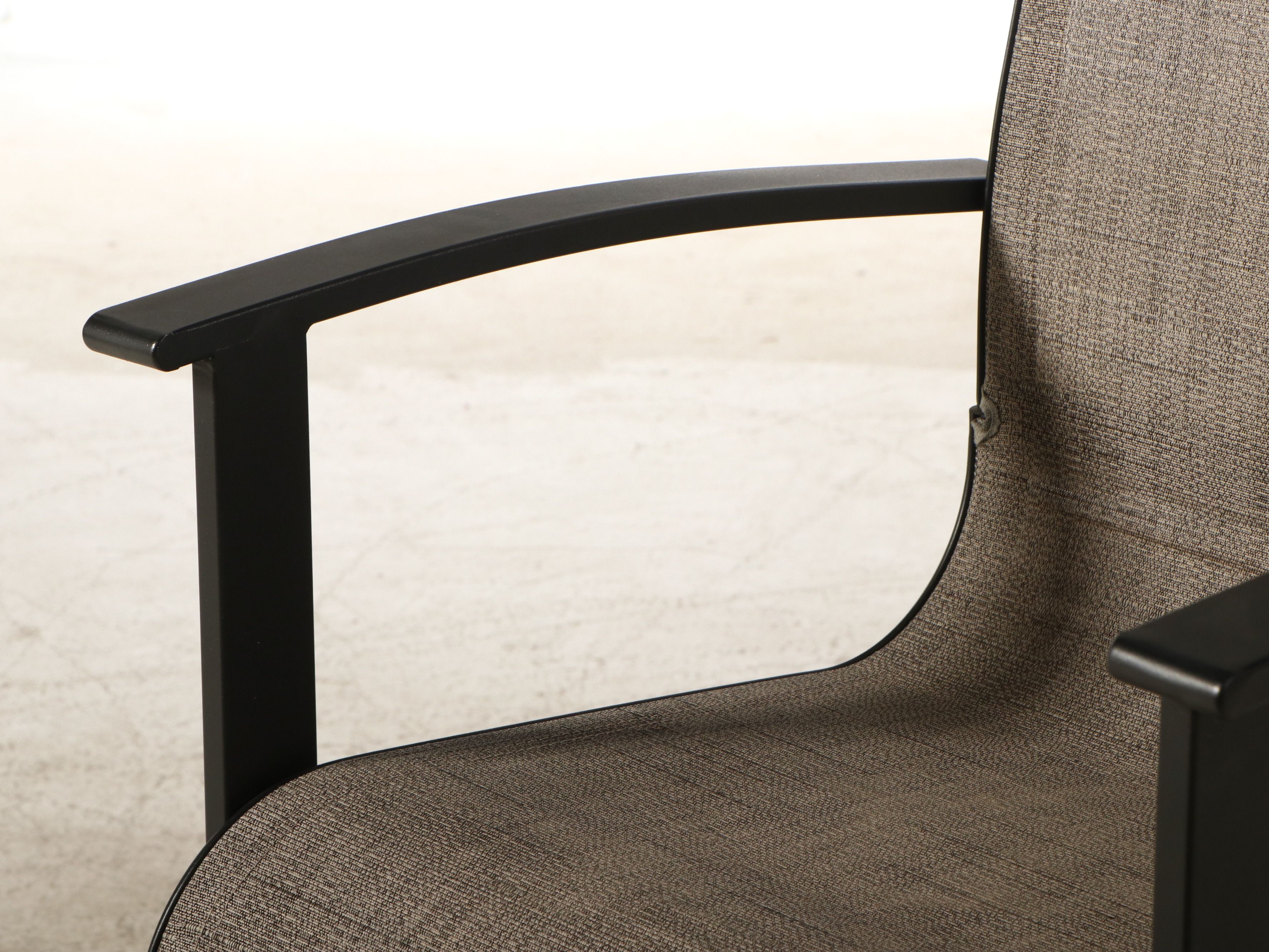 Metal High-Top Patio Table with Four Chairs and Umbrella