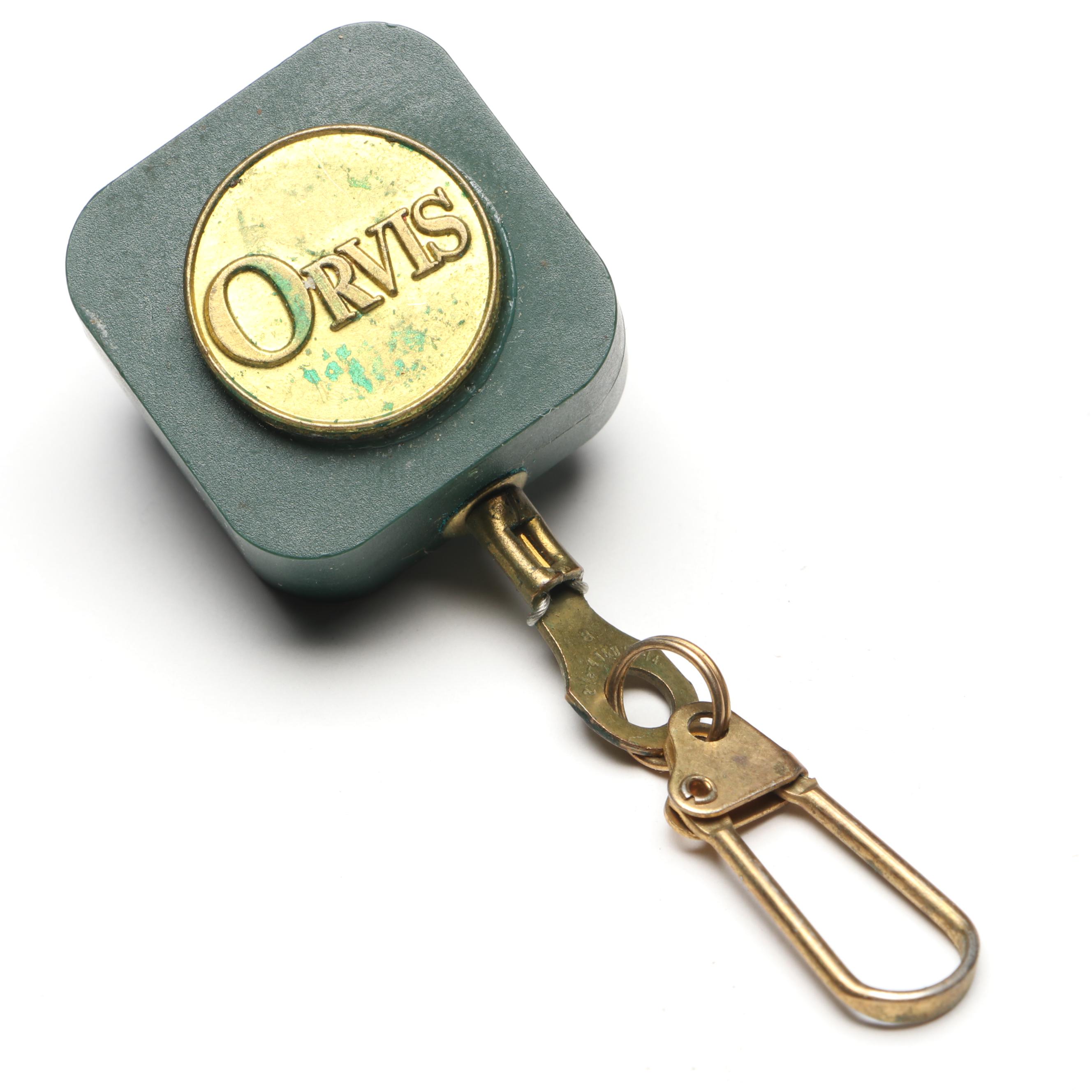 Orvis Battenkill Mark IV Fly Reel with Leather Shell Pouch and More Accessories