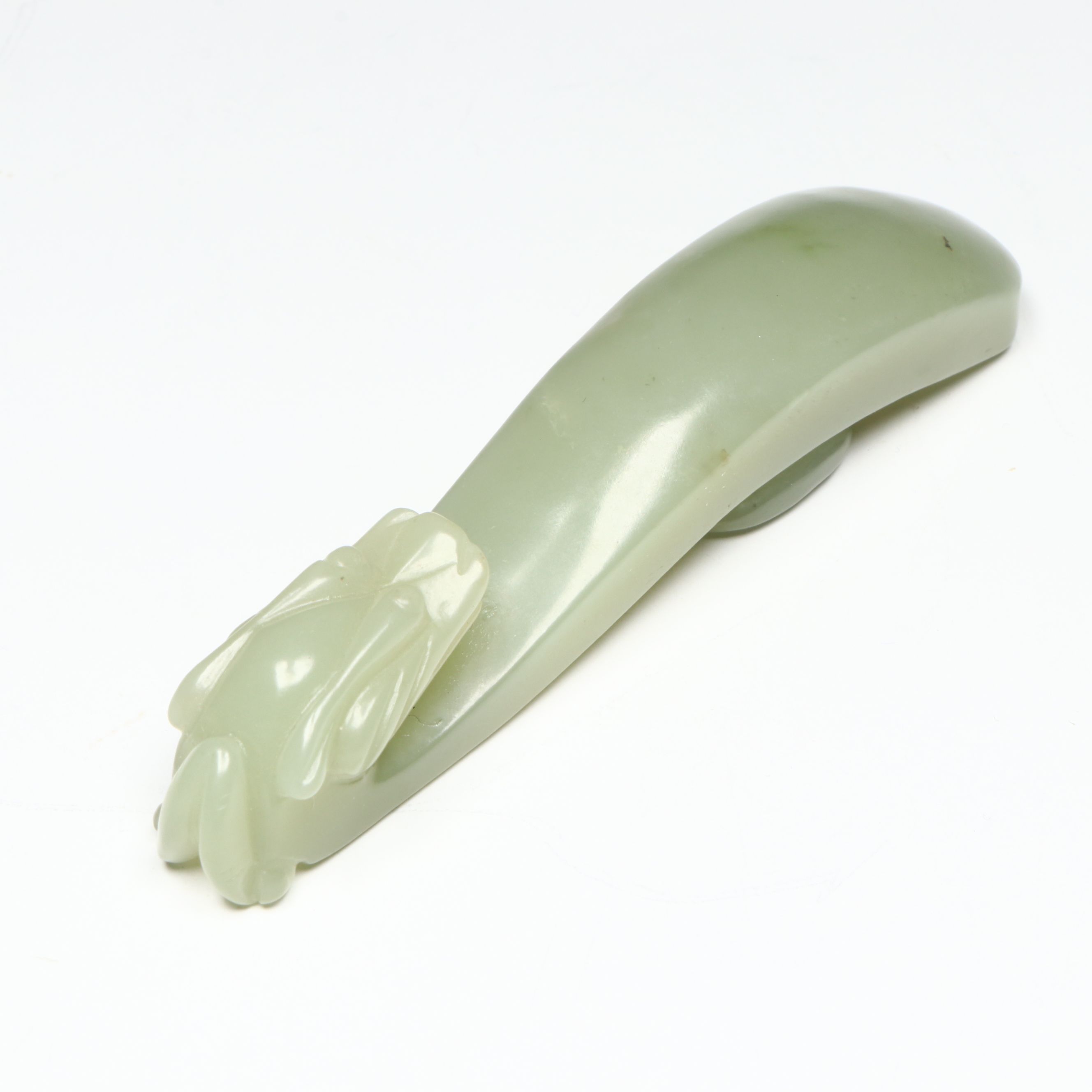 Chinese Carved Nephrite Belt Hook