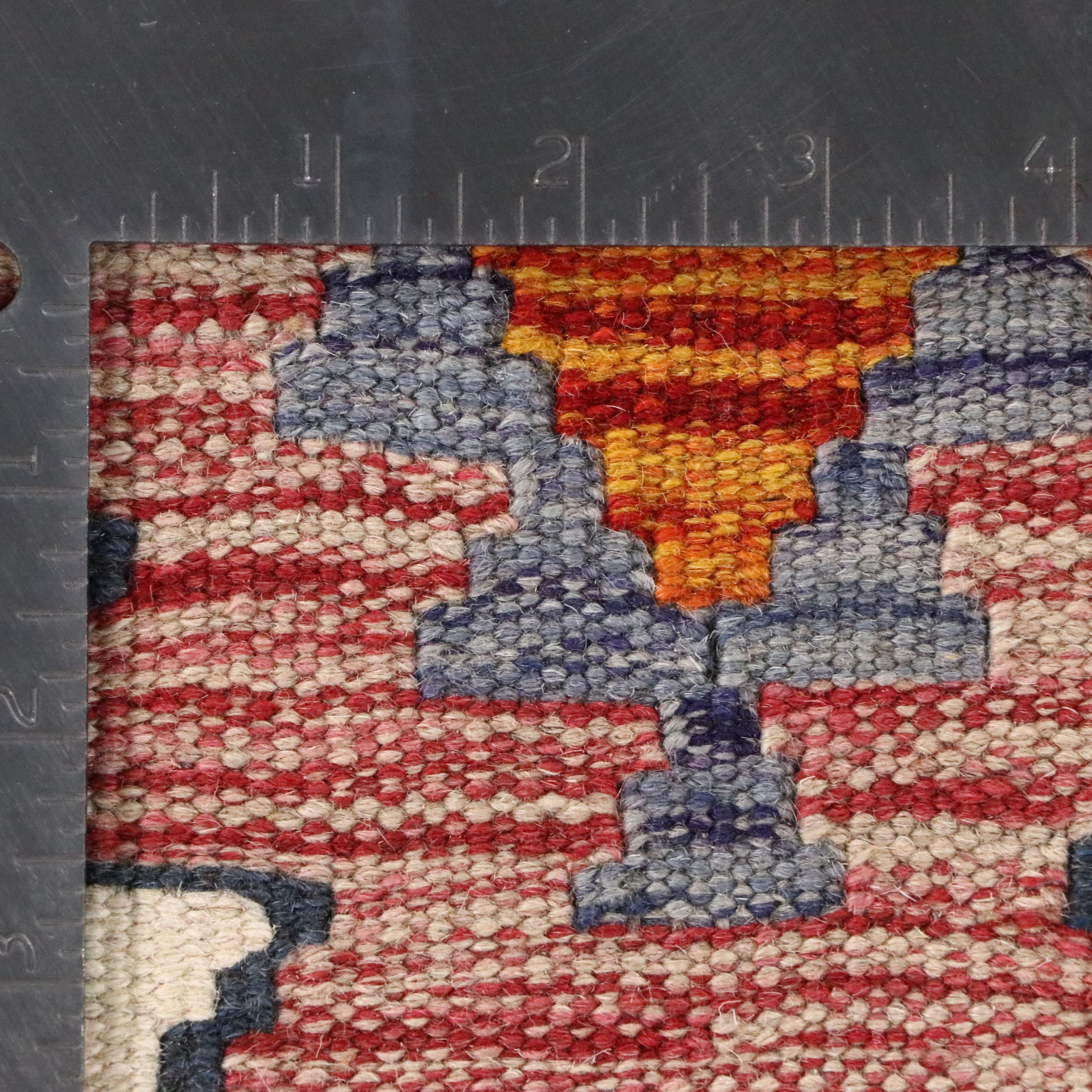 2'9 x 15'10 Handwoven Pakistani Kilim Carpet Runner