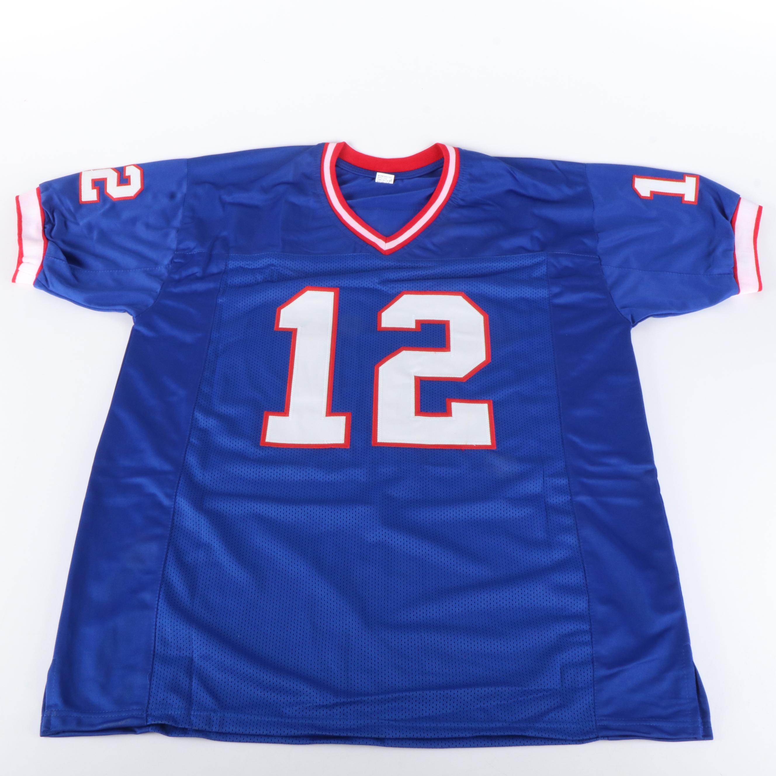 Jim Kelly Signed Buffalo Bills Football Jersey, Beckett
