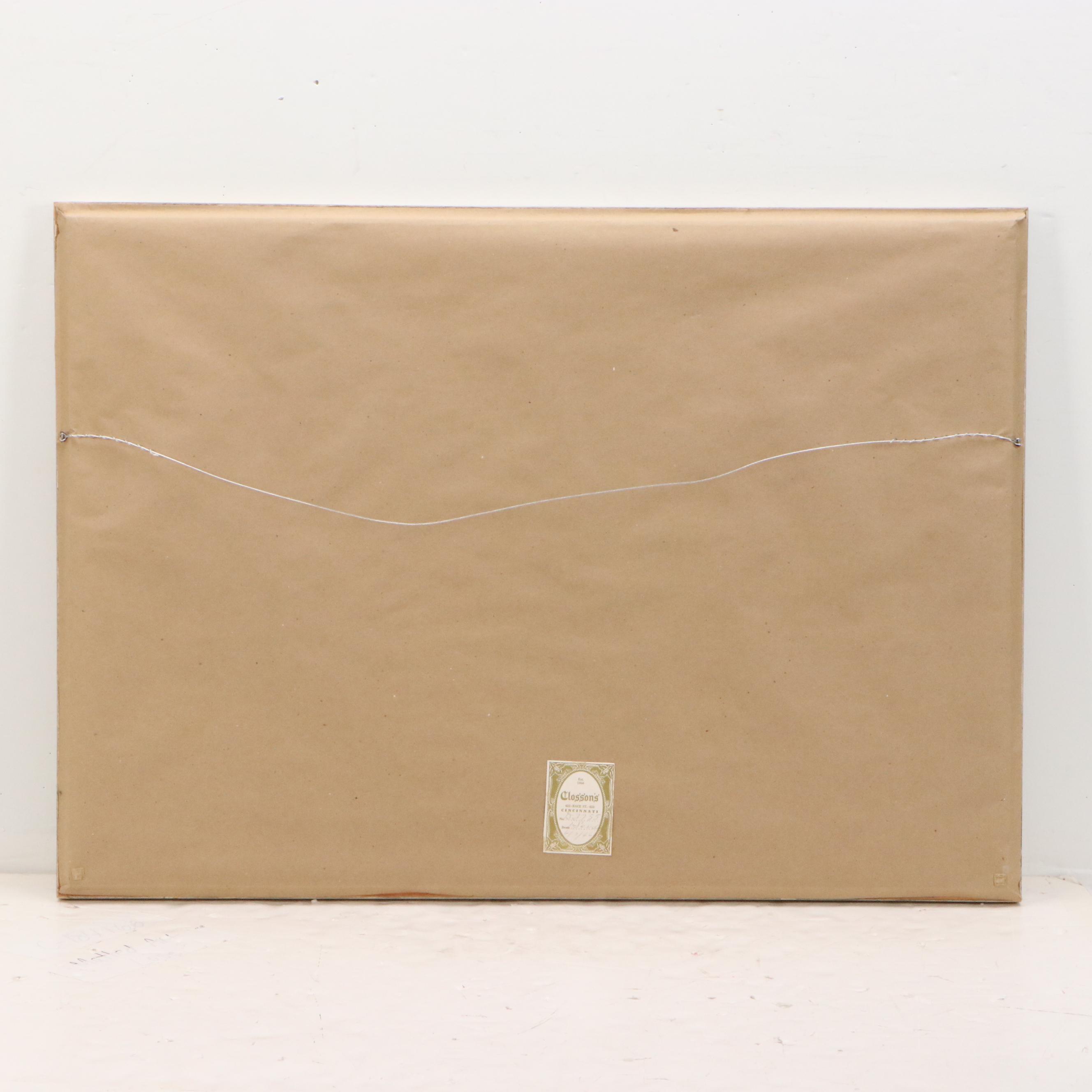 Louis Icart Hand-Colored Etching With Drypoint "Vitesse (Speed II)," 1933