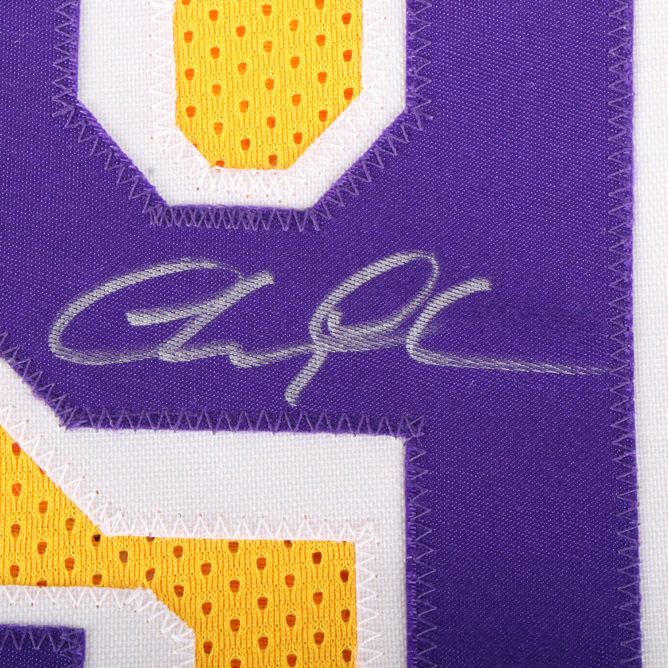 Chevy Chase Signed "Fletch" Los Angeles Lakers Basketball Jersey, Beckett