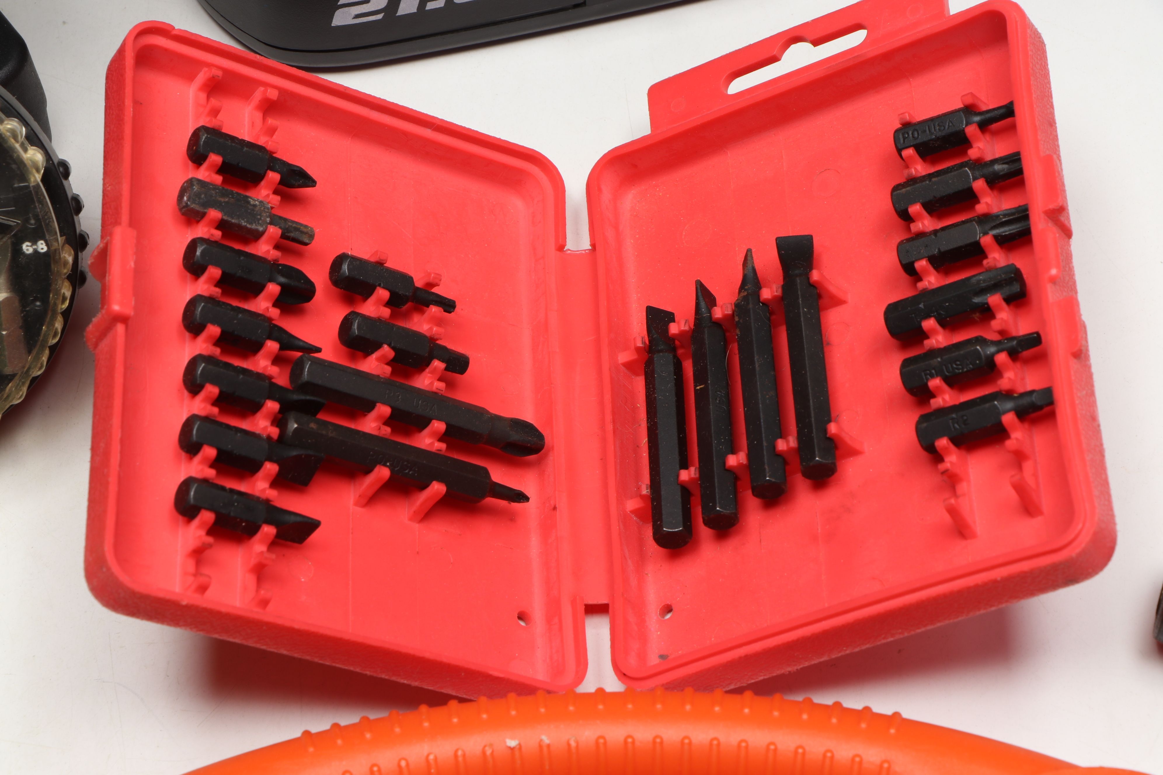 Kawasaki Cordless Drill with Driver and Drill Bits and More Hand Tools