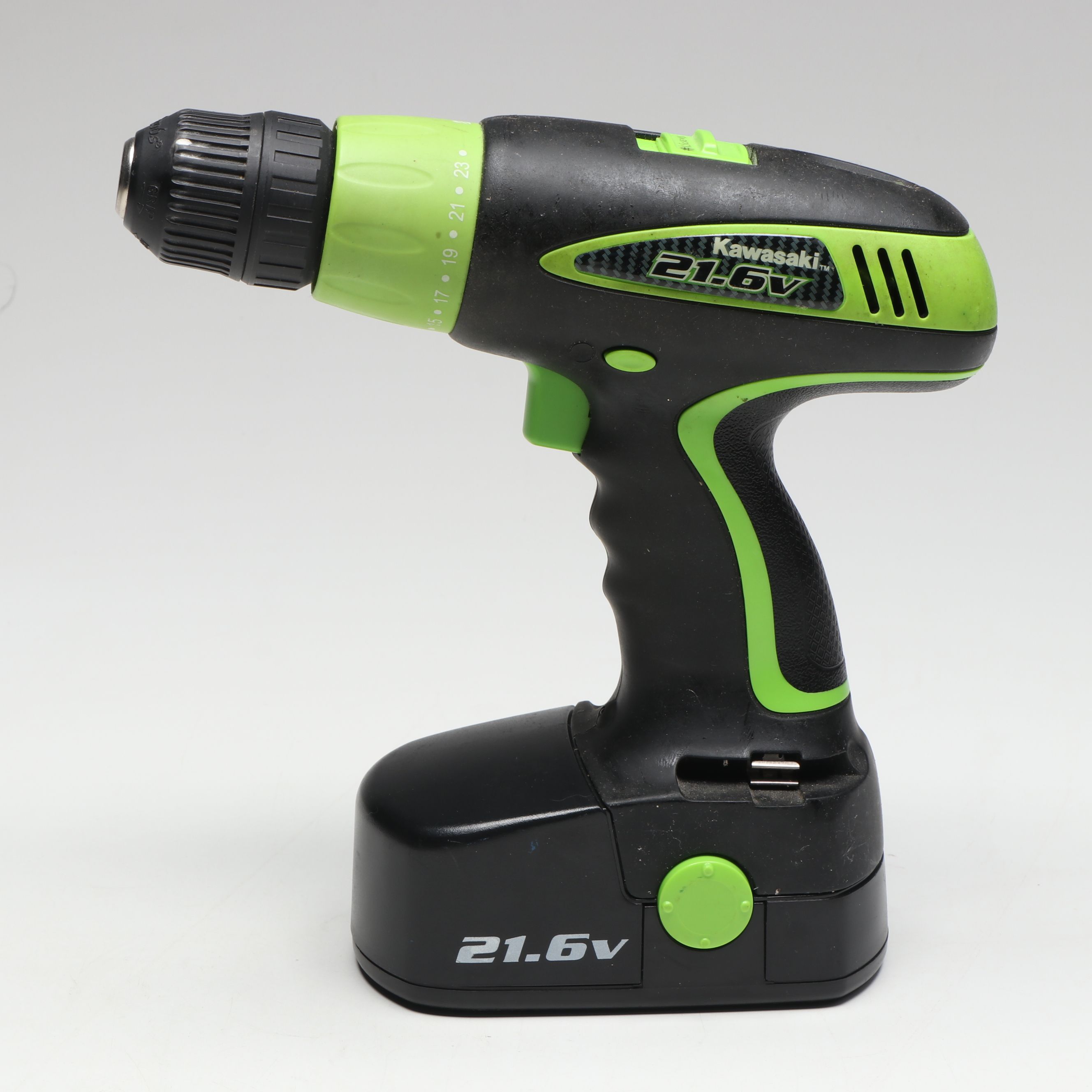 Kawasaki Cordless Drill with Driver and Drill Bits and More Hand Tools