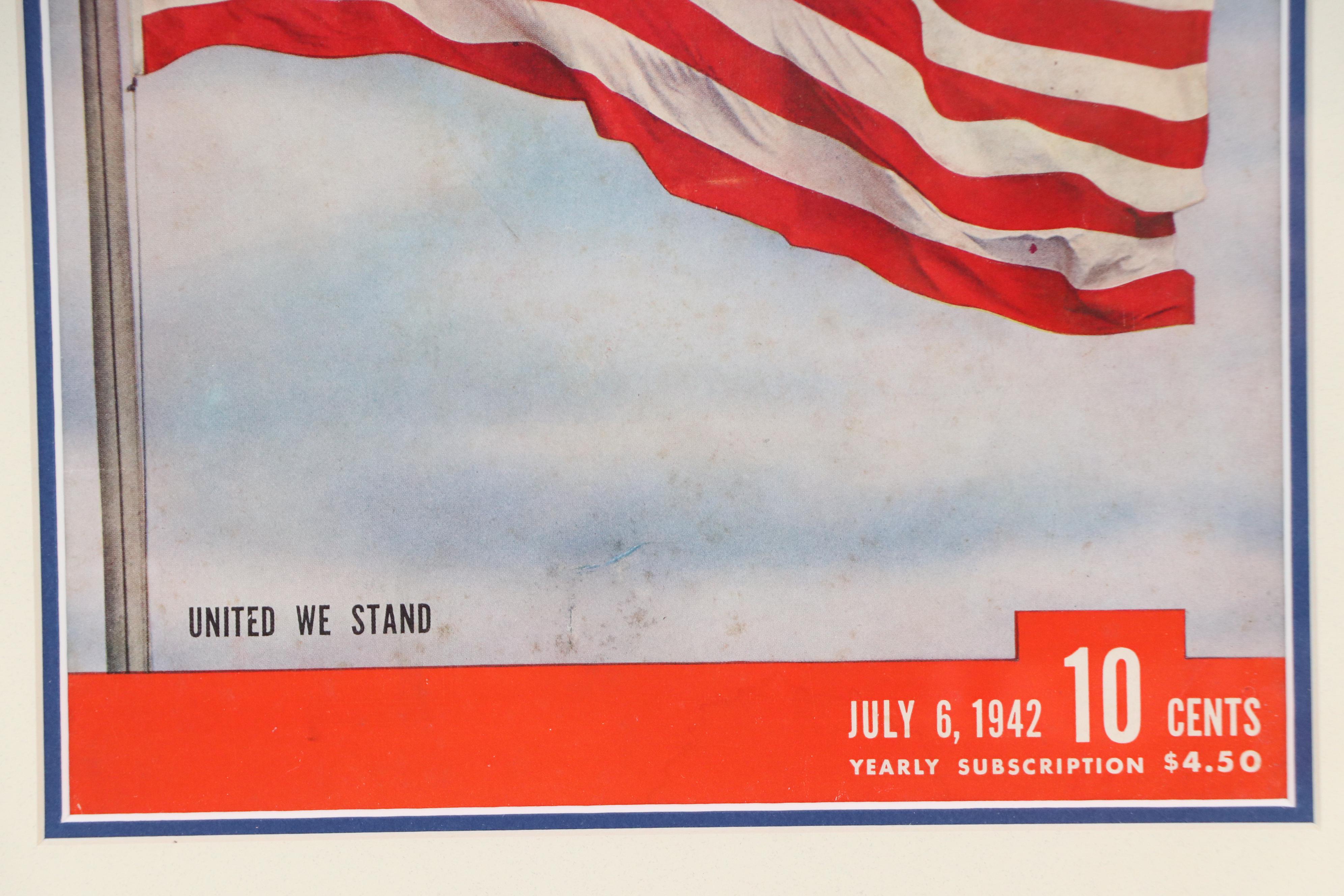 LIFE Magazine Cover and Old Taylor 86 Advertisement Offset Lithograph