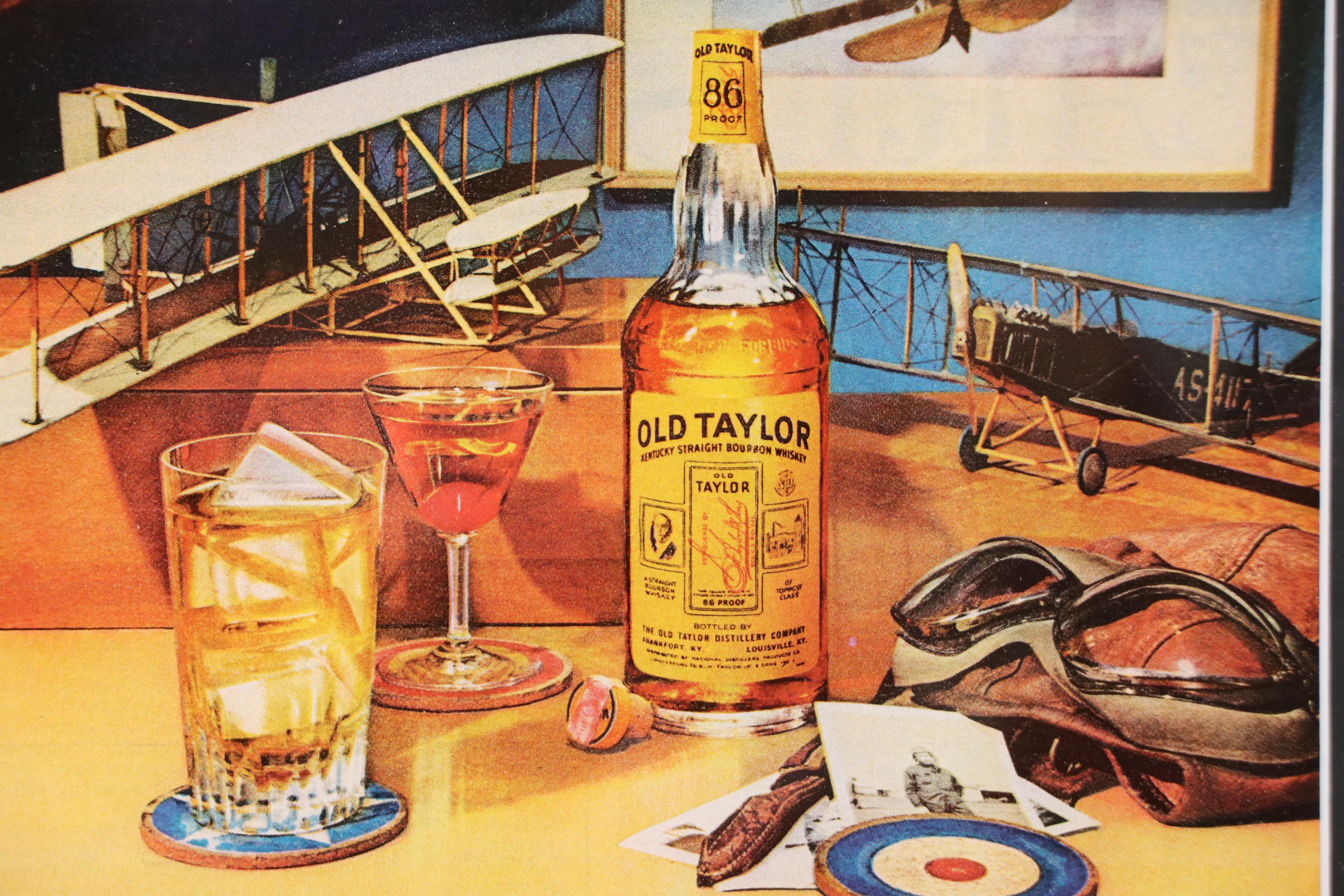 LIFE Magazine Cover and Old Taylor 86 Advertisement Offset Lithograph