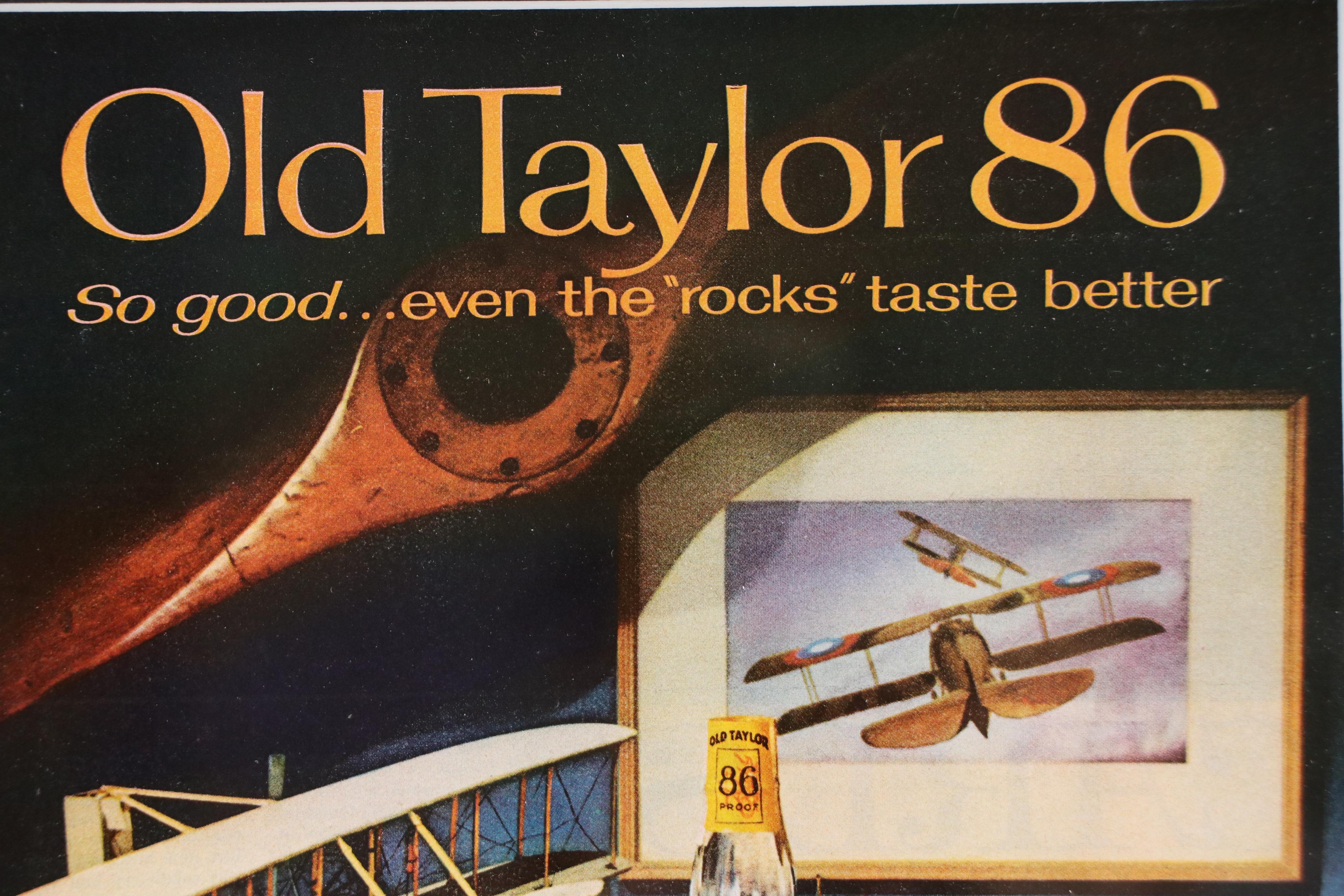 LIFE Magazine Cover and Old Taylor 86 Advertisement Offset Lithograph