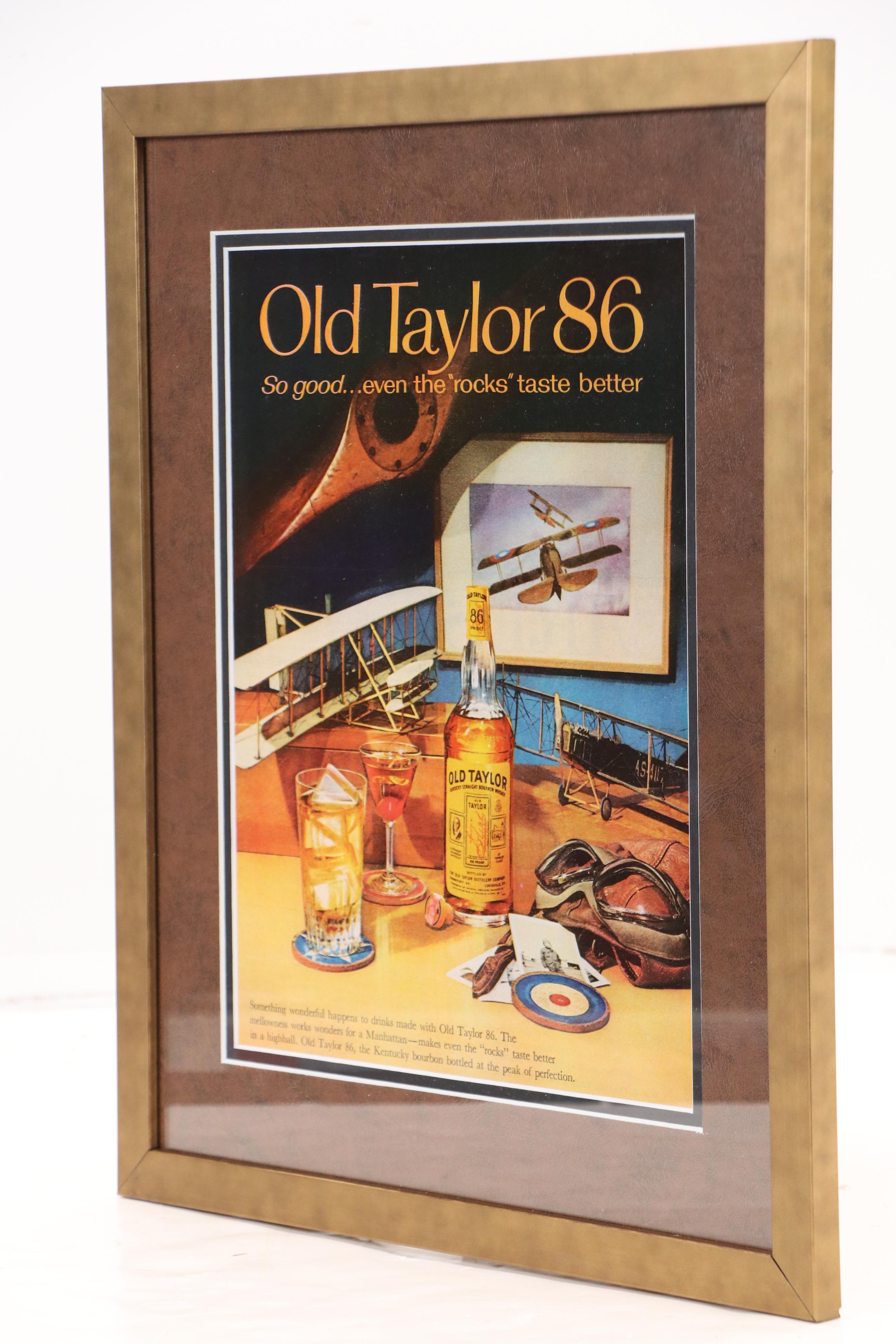 LIFE Magazine Cover and Old Taylor 86 Advertisement Offset Lithograph