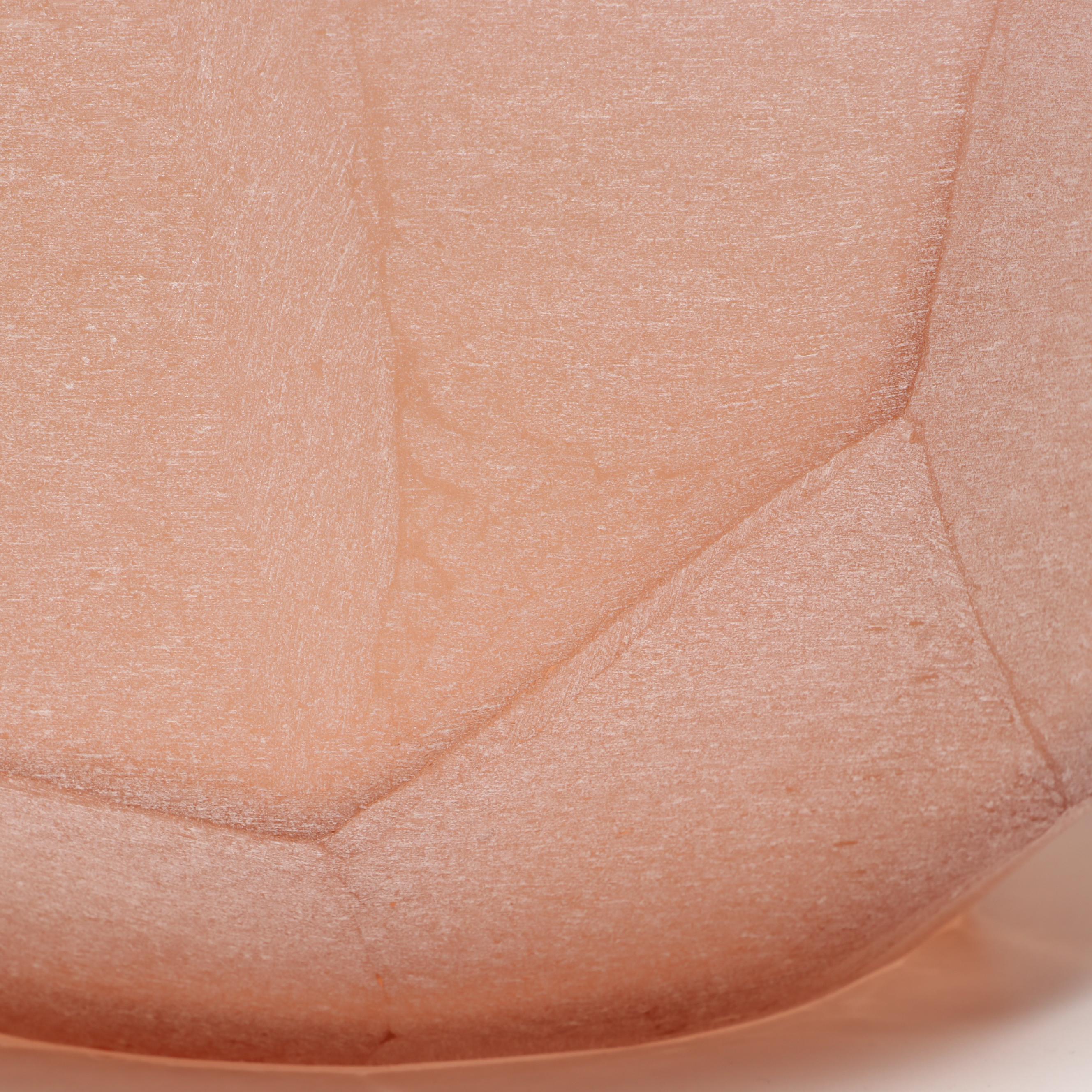 Bella Pink Flash Angled Glass Vase