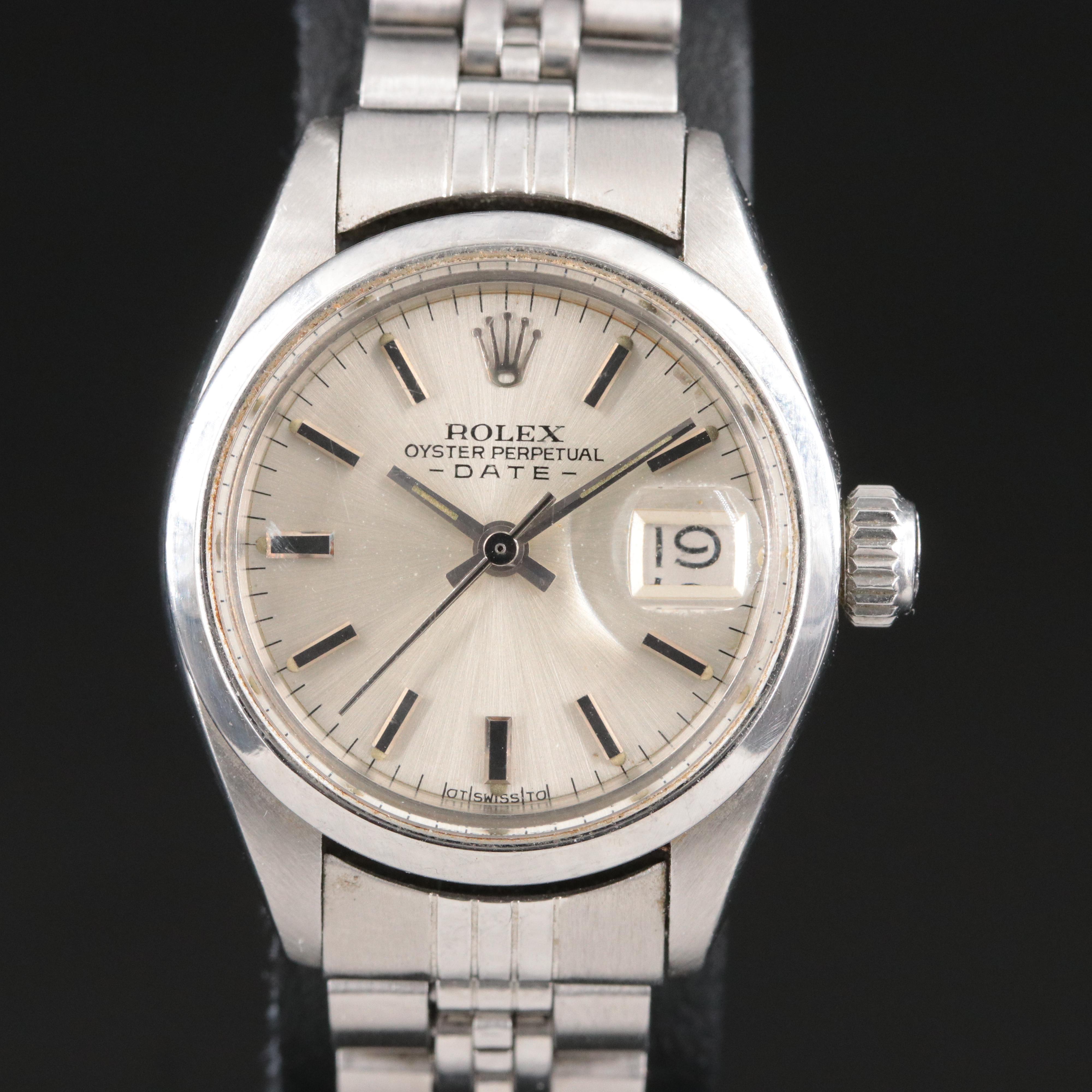 Rolex Oyster Perpetual Date 6916 Vintage Watch c.1975