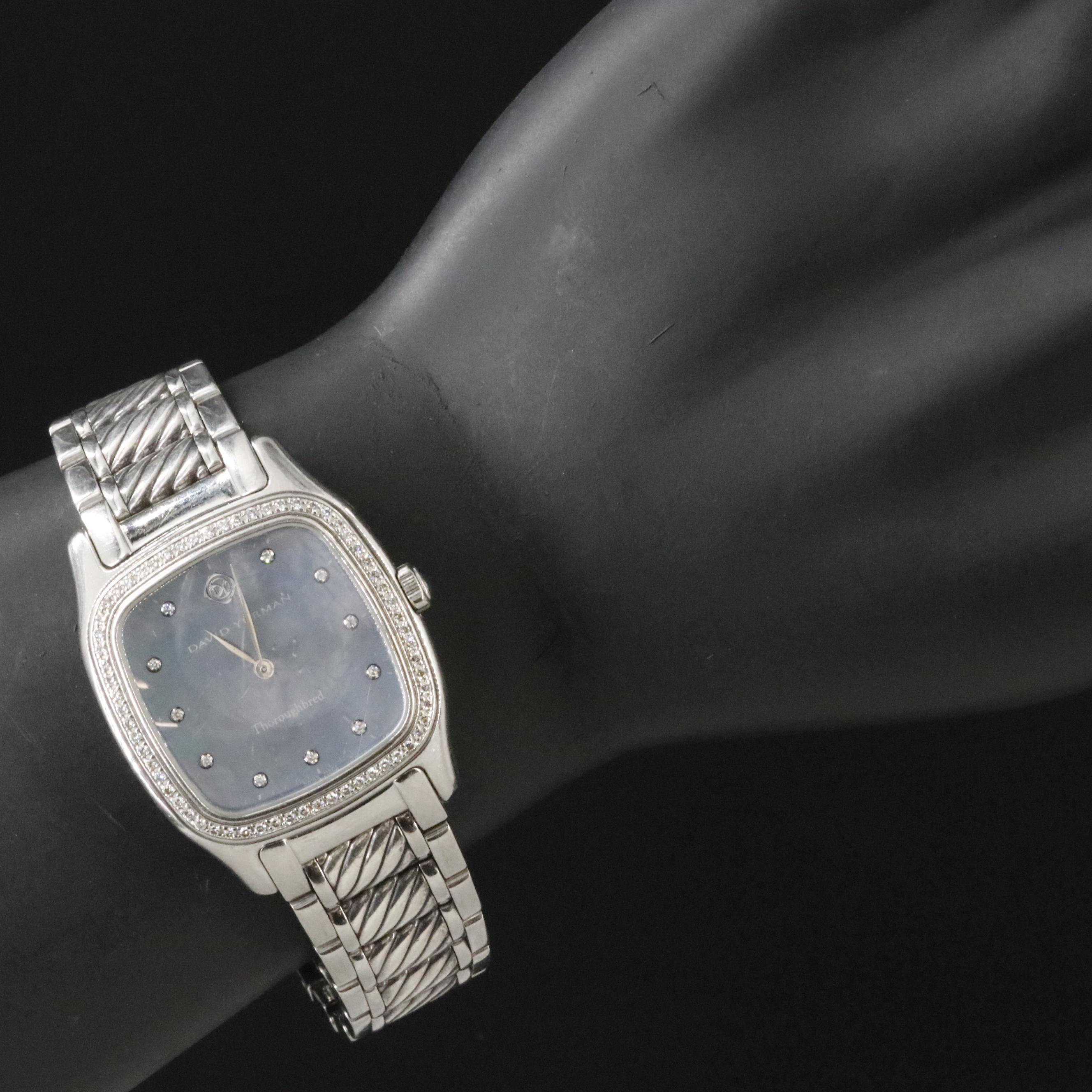 David Yurman Thoroughbred Diamond Watch