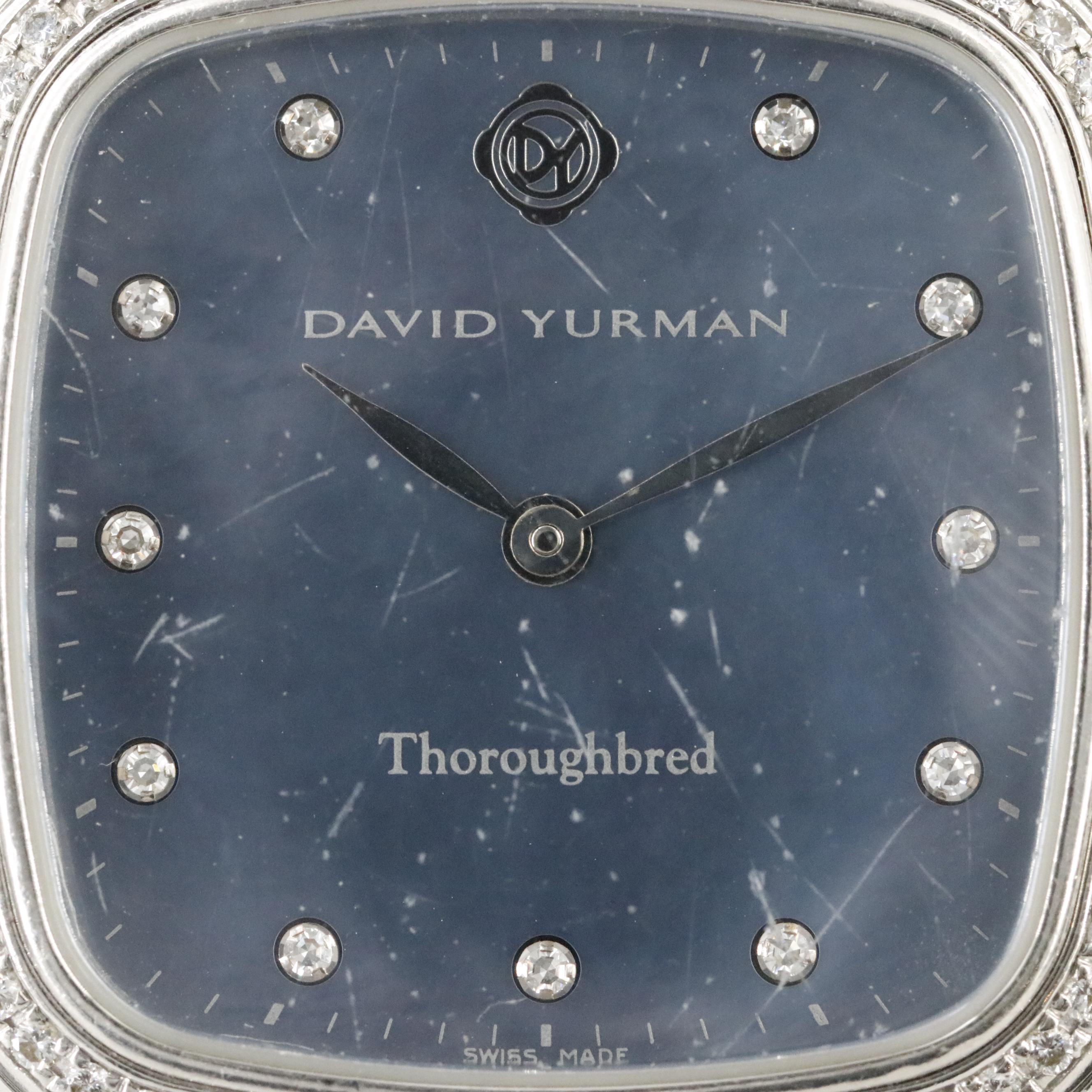 David Yurman Thoroughbred Diamond Watch