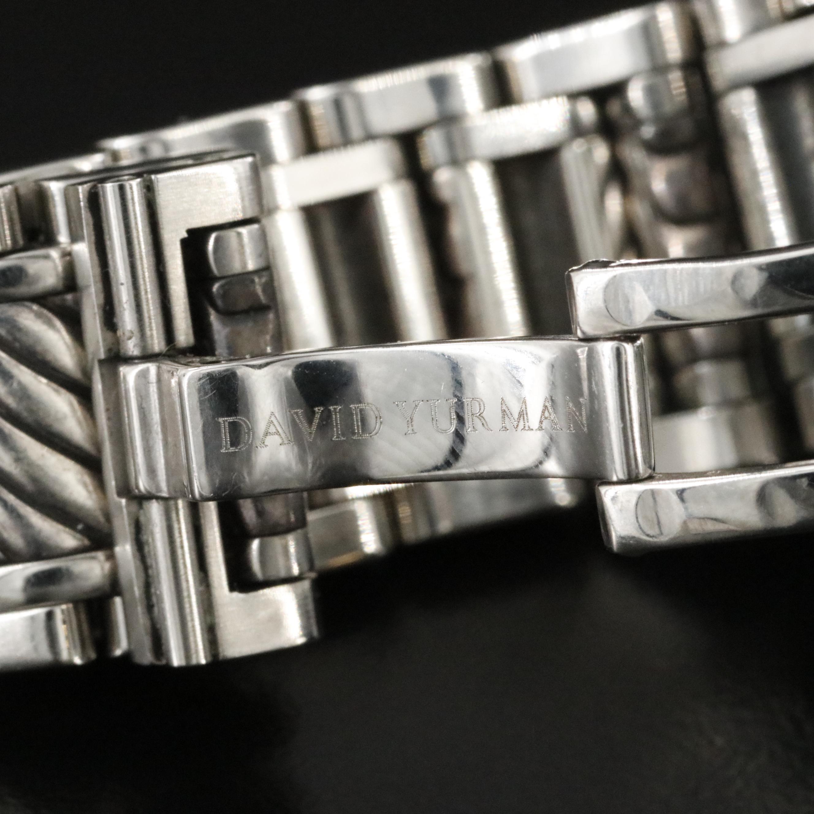 David Yurman Thoroughbred Diamond Watch