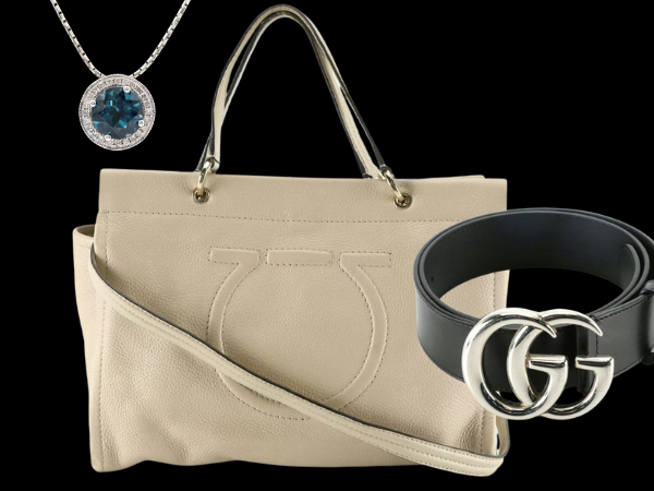 Gucci and Salvatore Ferragamo Italian Luxury Designer Fashion & Fine Jewelry