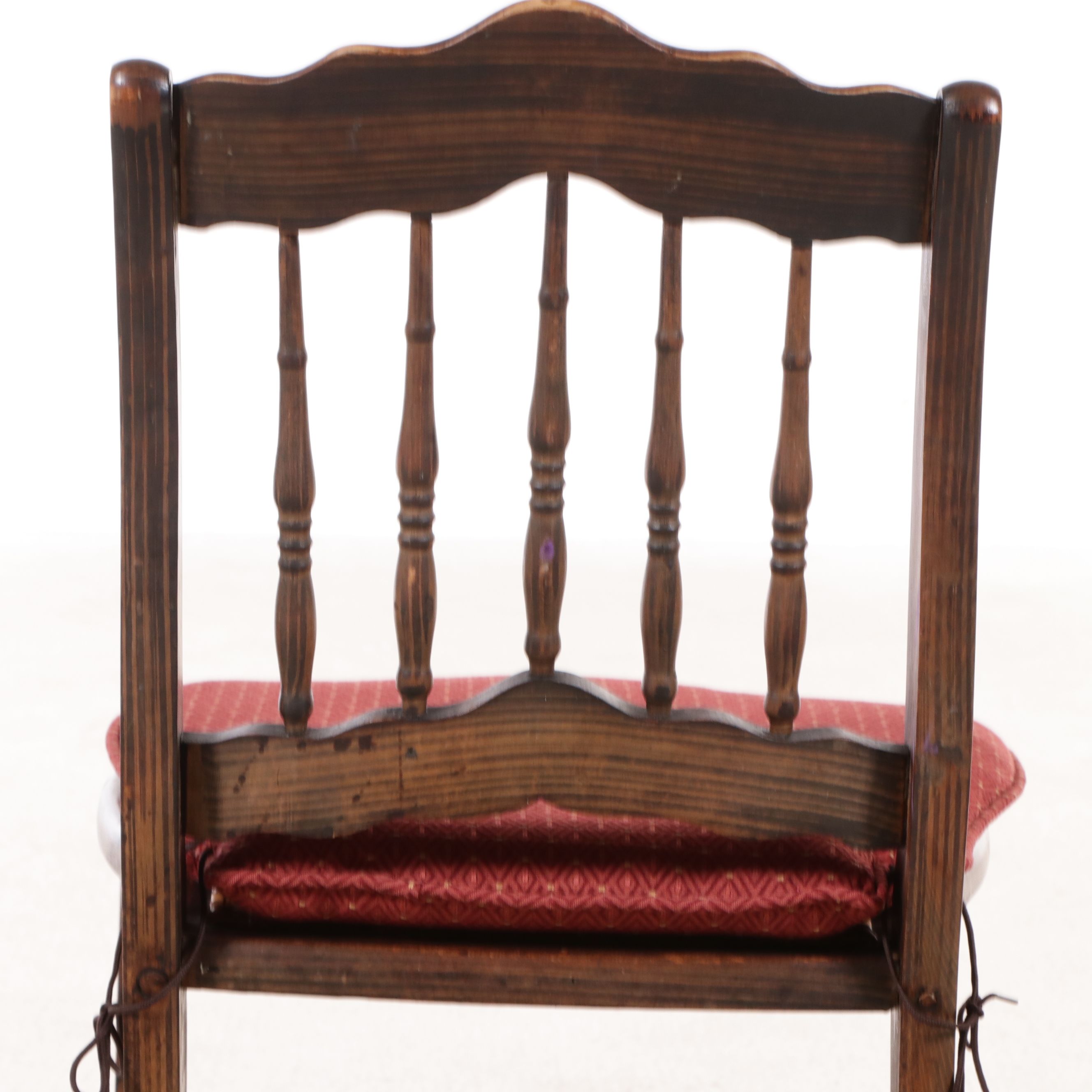 Set of Four Early Victorian Rosewood Grained Side Chairs