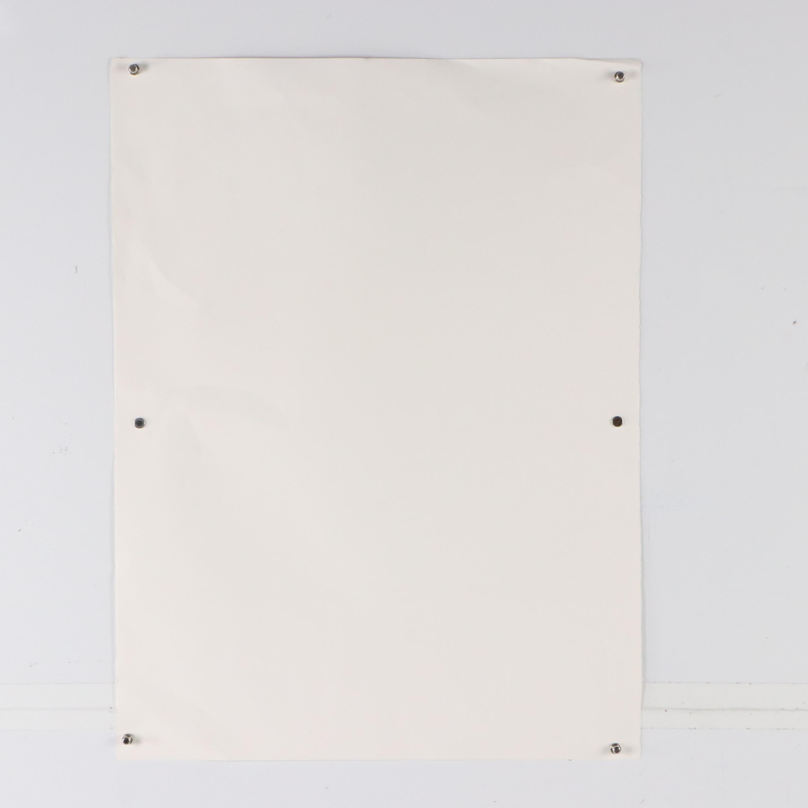 Nobuteru Shimotakahara Op Art Serigraph "Time and Space," Late 20th Century