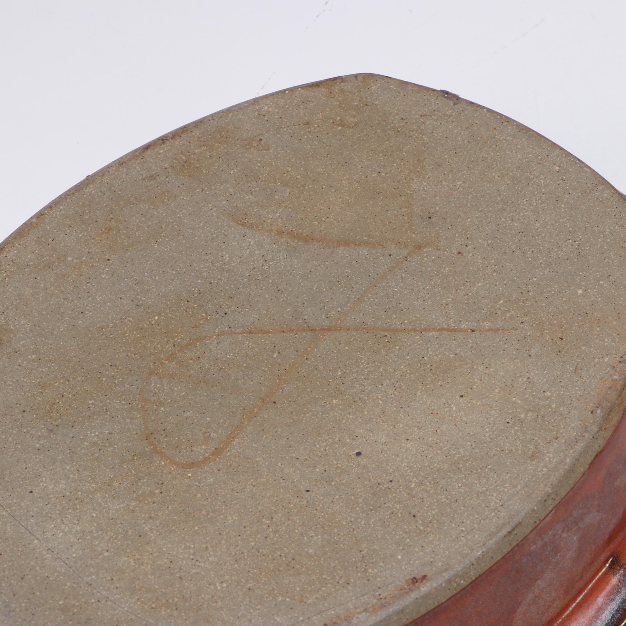 Loren Lukens and Other Artisan Serving Trays and Wheel Thrown Serving Bowl