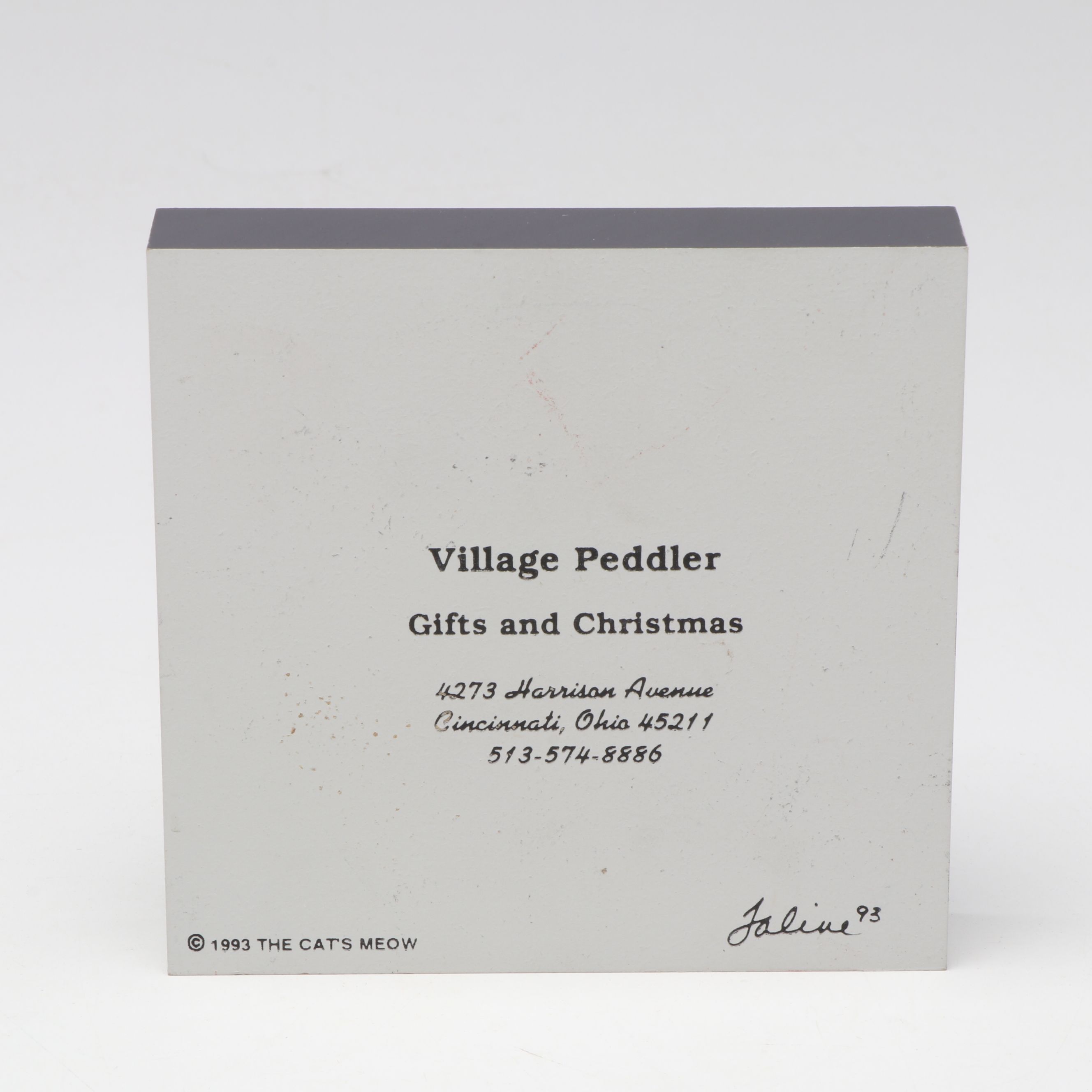 Cat's Meow "Village Peddler" with Shelia's "Ray House" and More Wood Buildings