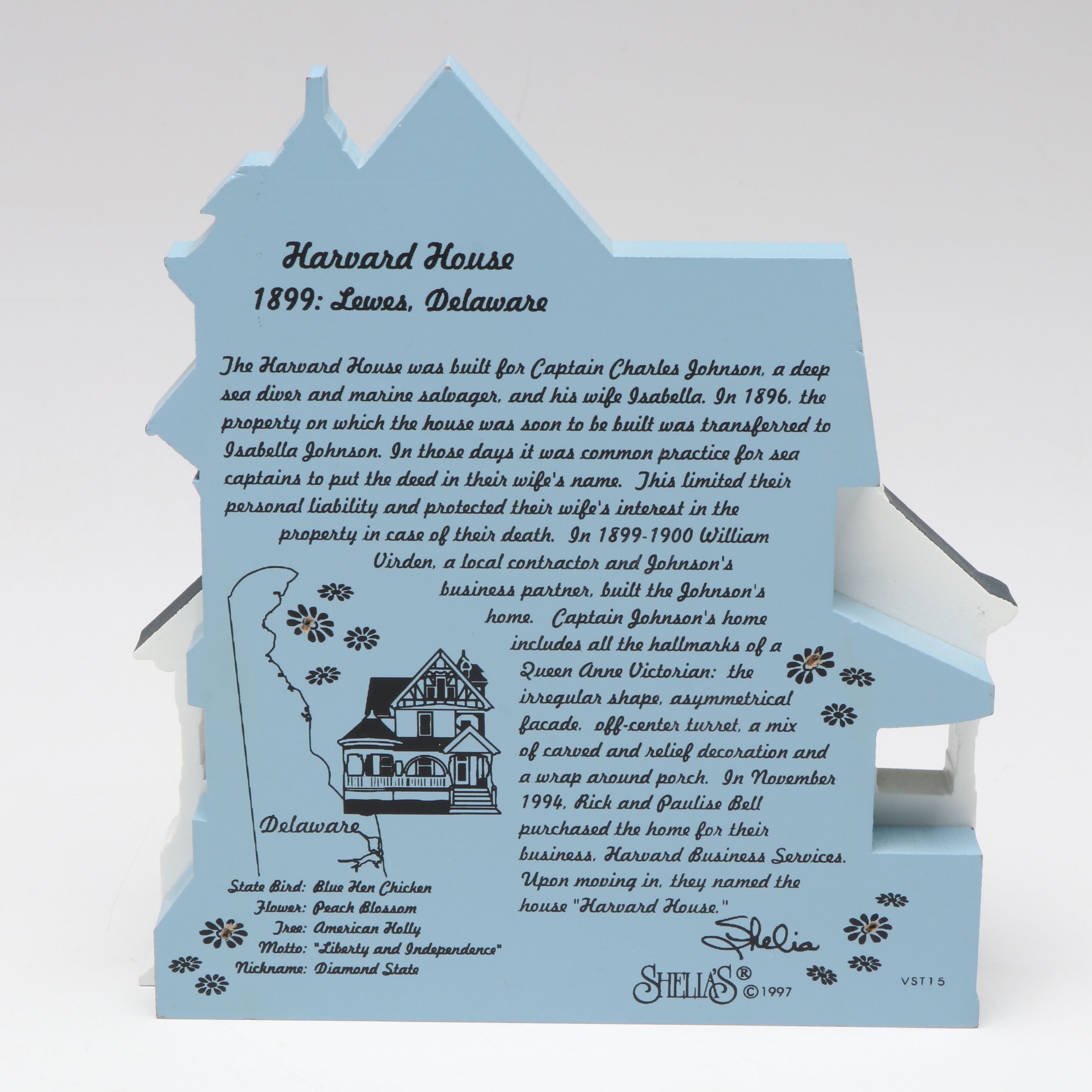 Cat's Meow "Village Peddler" with Shelia's "Ray House" and More Wood Buildings