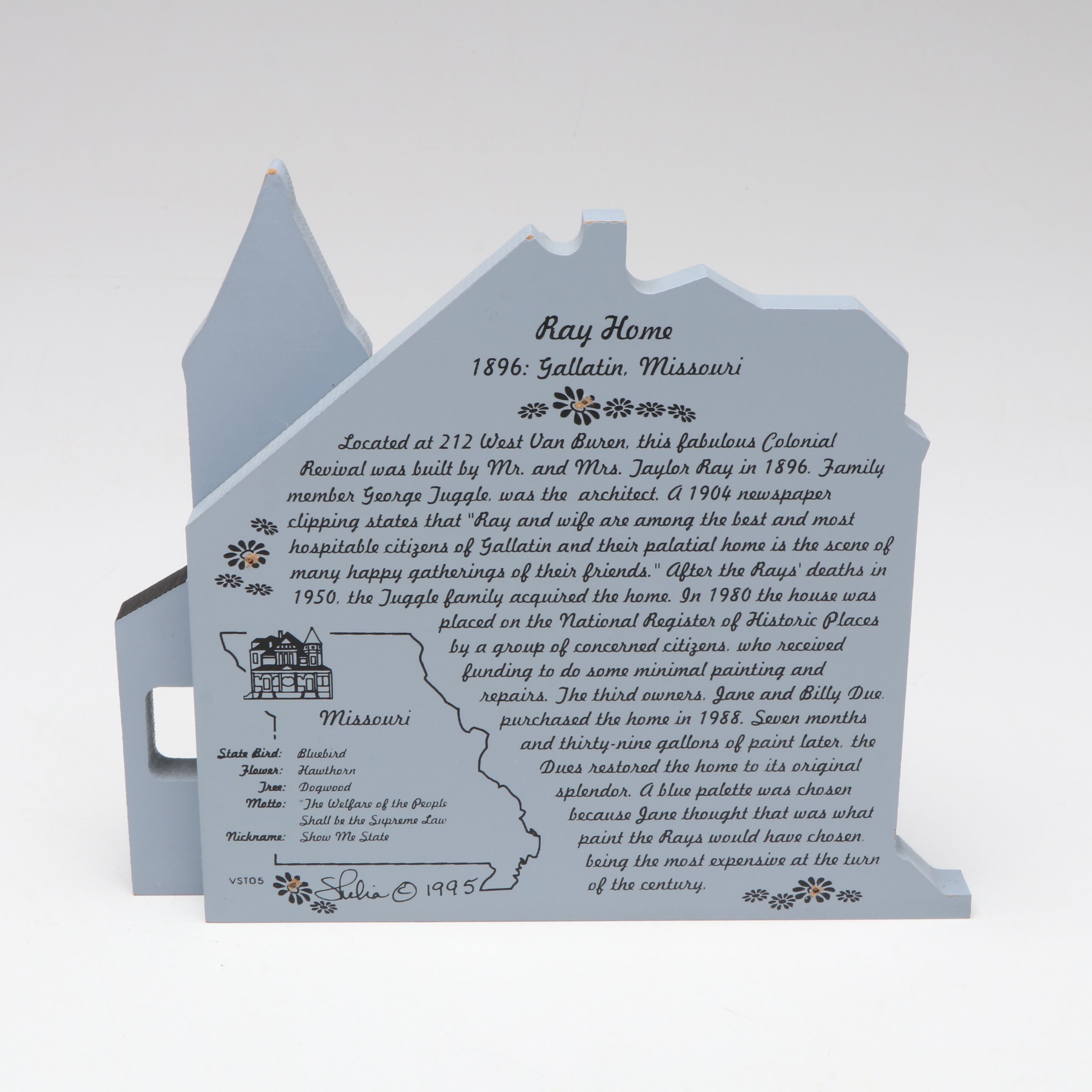 Cat's Meow "Village Peddler" with Shelia's "Ray House" and More Wood Buildings