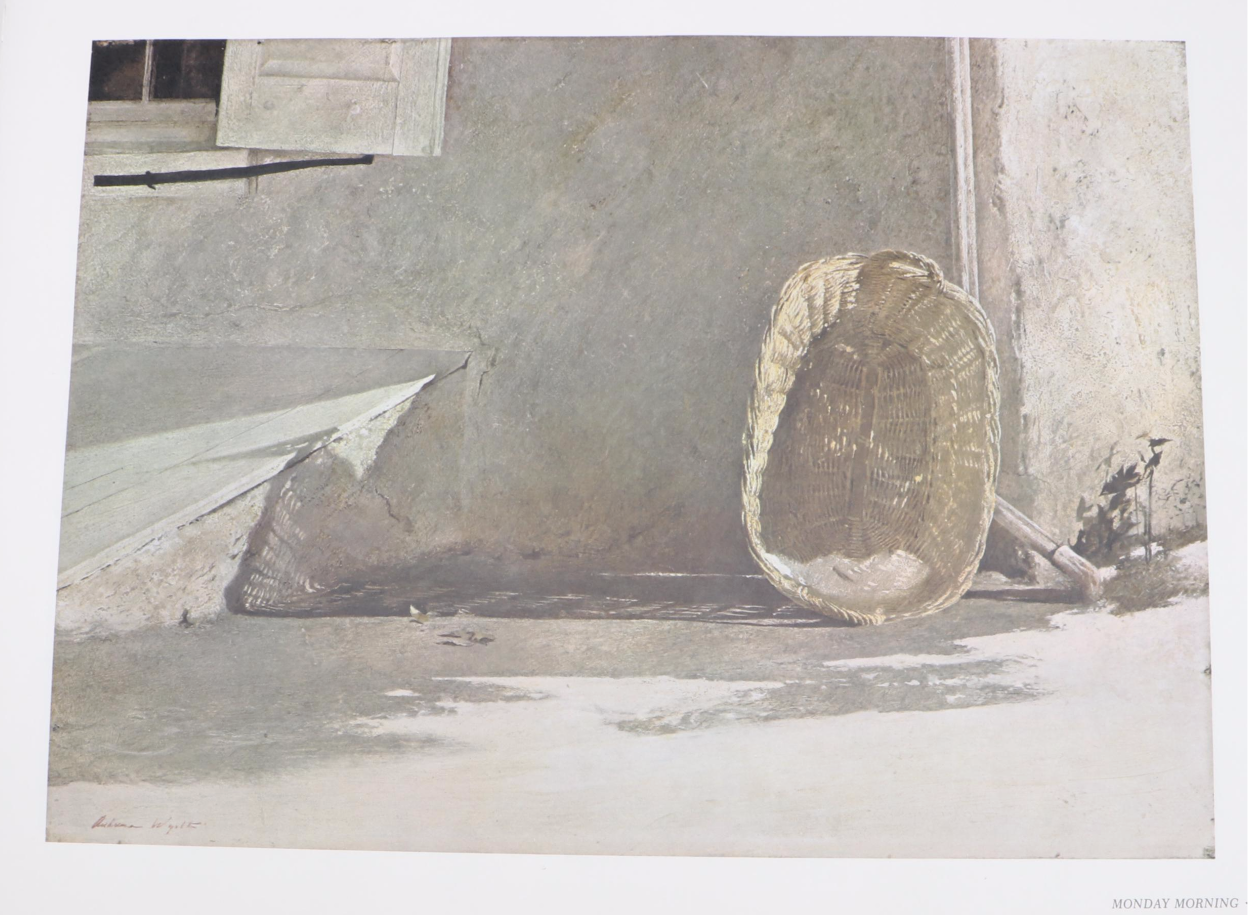 Second Printing "Andrew Wyeth" by Richard Meryman, 1968