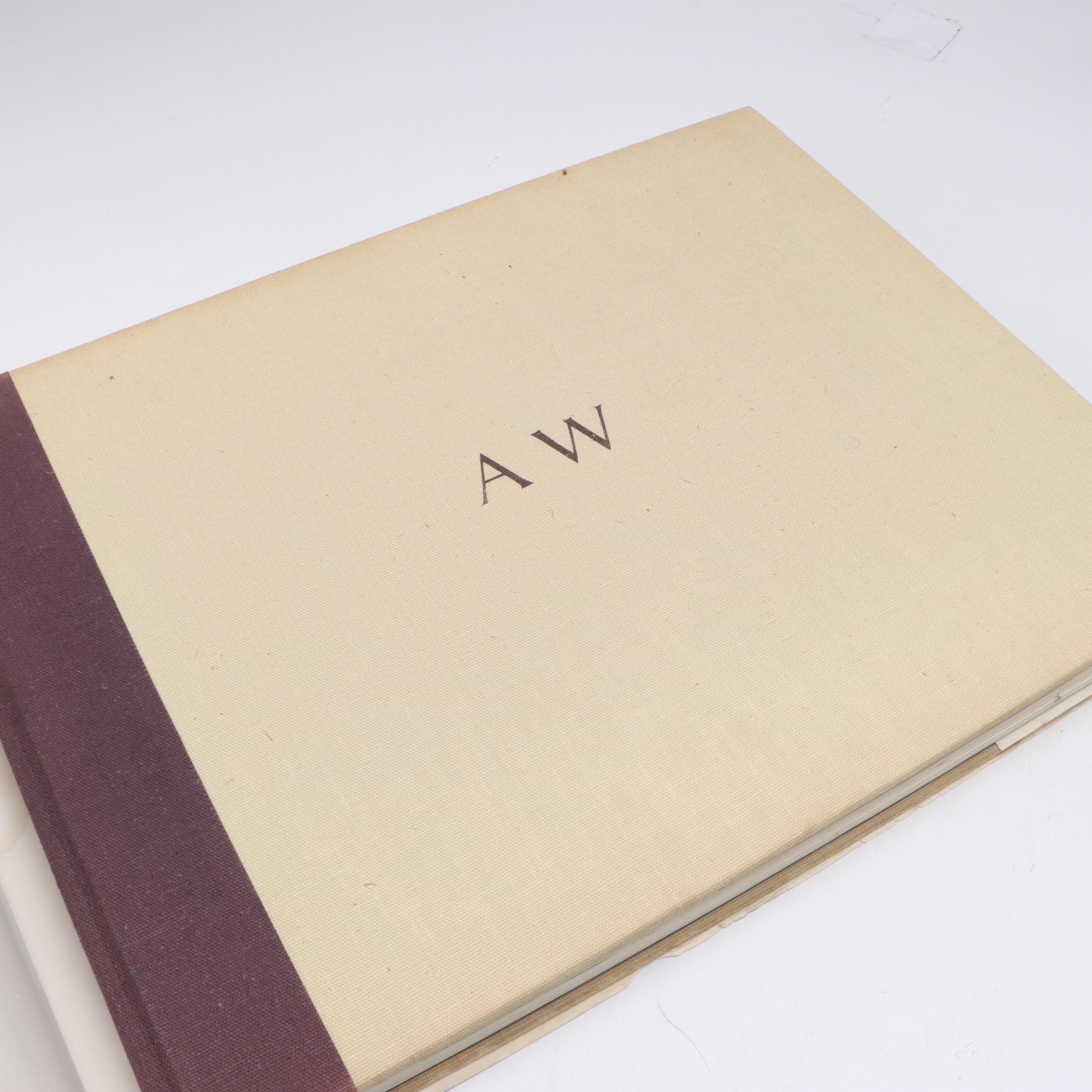 Second Printing "Andrew Wyeth" by Richard Meryman, 1968