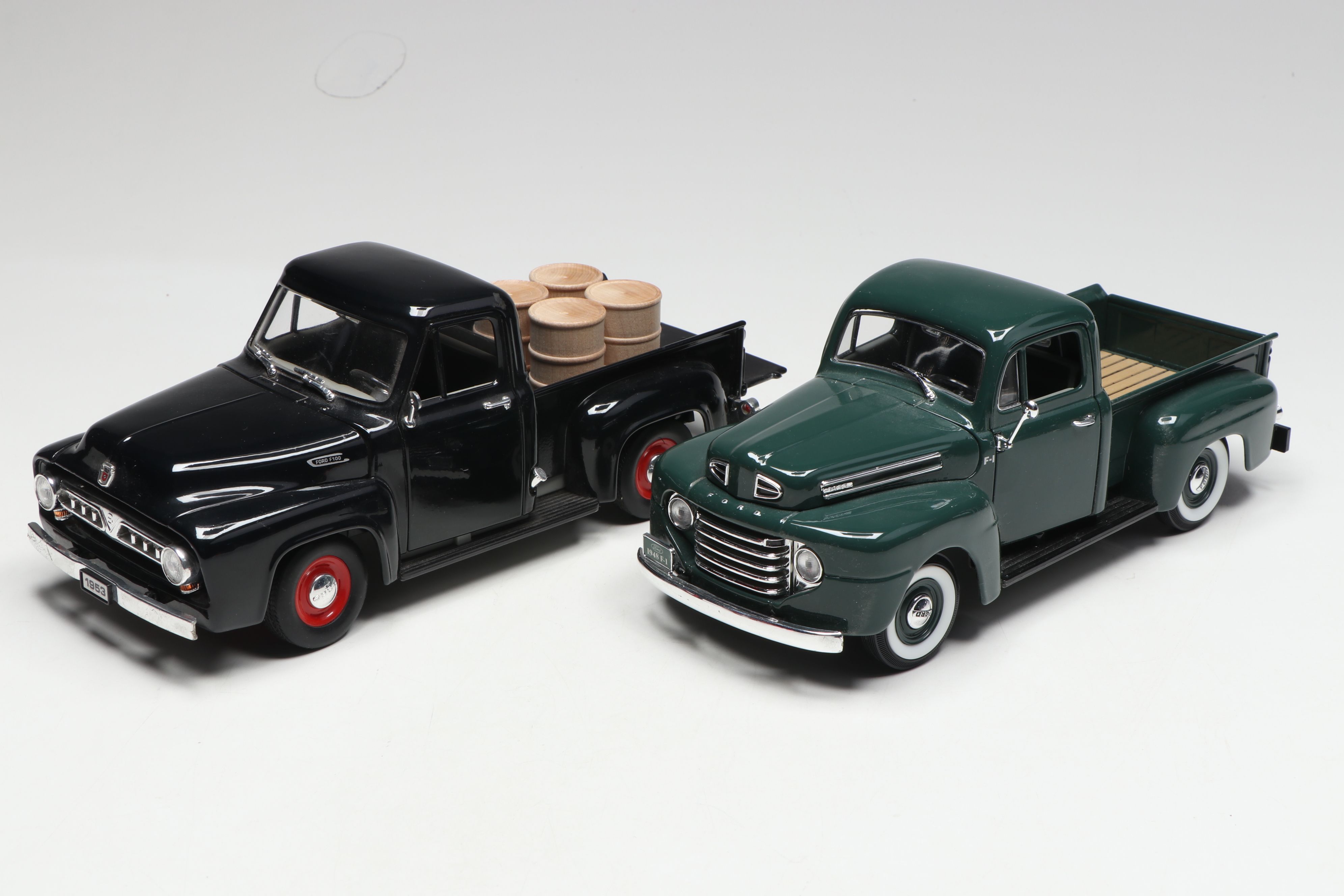 Ford F-100, Ford Convertible, and More 1:18 Scale Model Diecast Cars