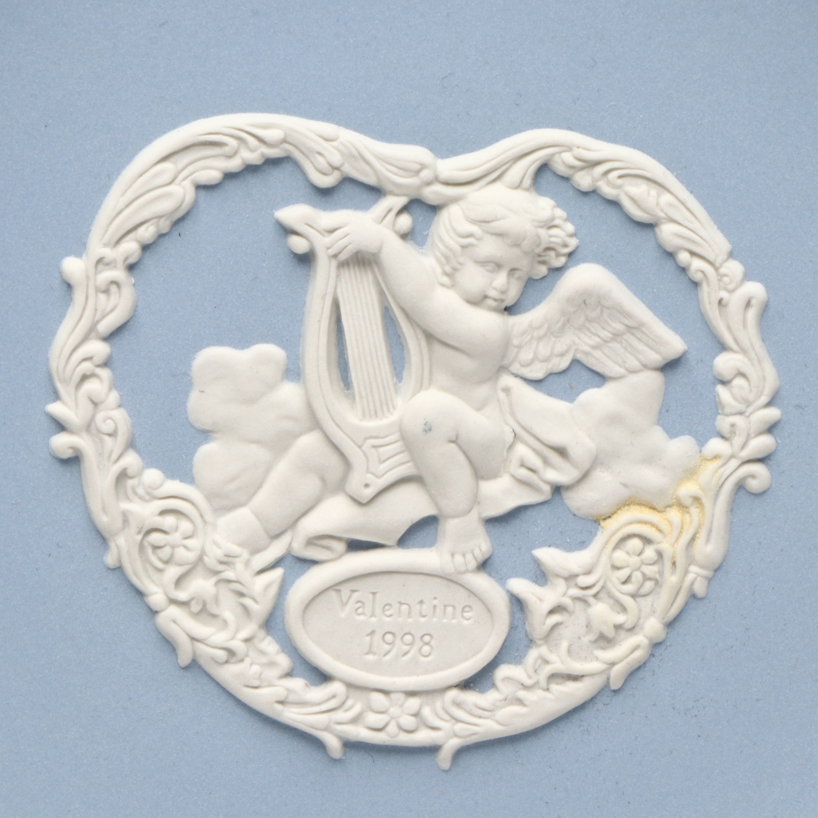 Wedgwood Jasperware Desk Clocks, Ornament, Plate, and Bud Vase