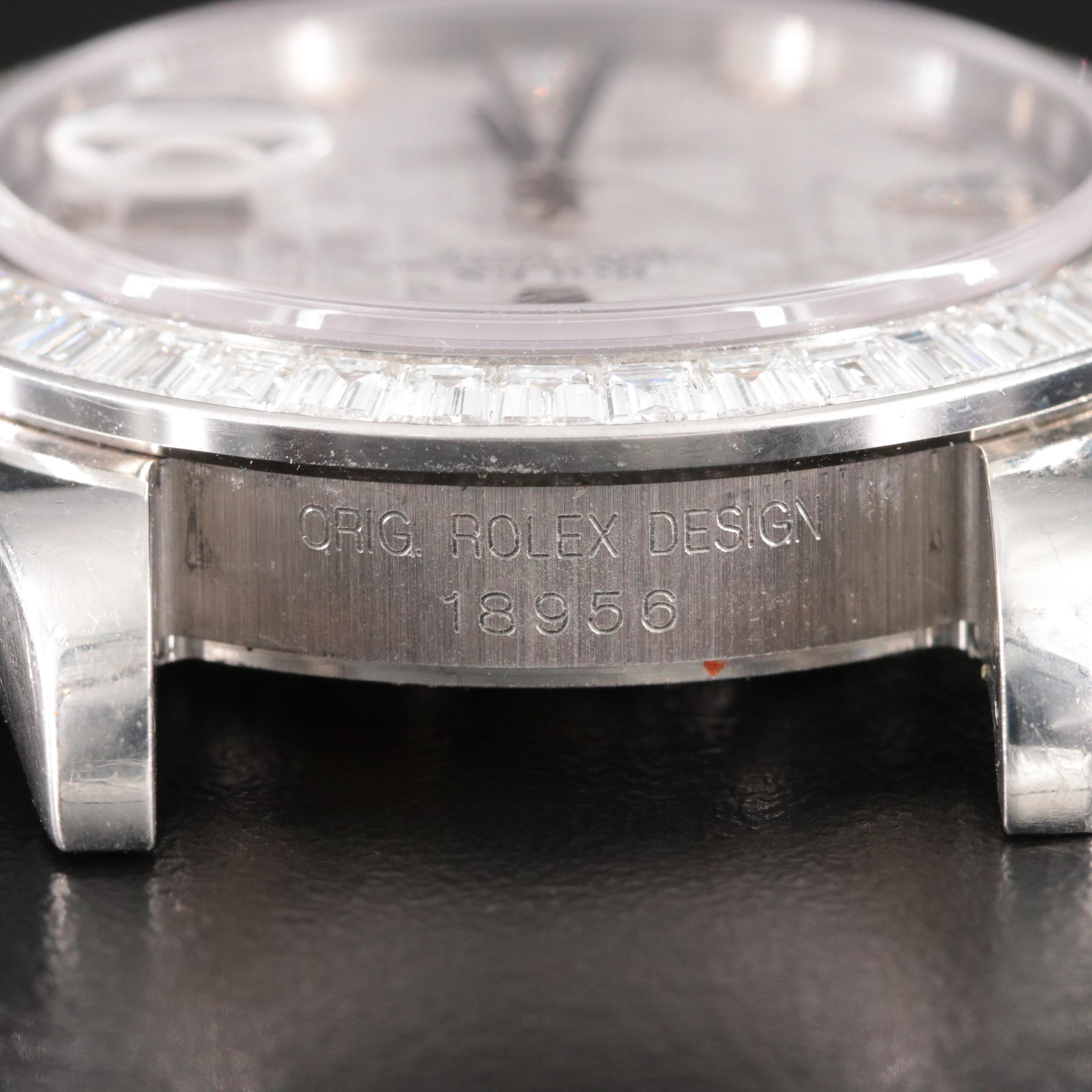 Rolex Day-Date Meteorite Dial Platinum Masterpiece "Special Edition" Watch