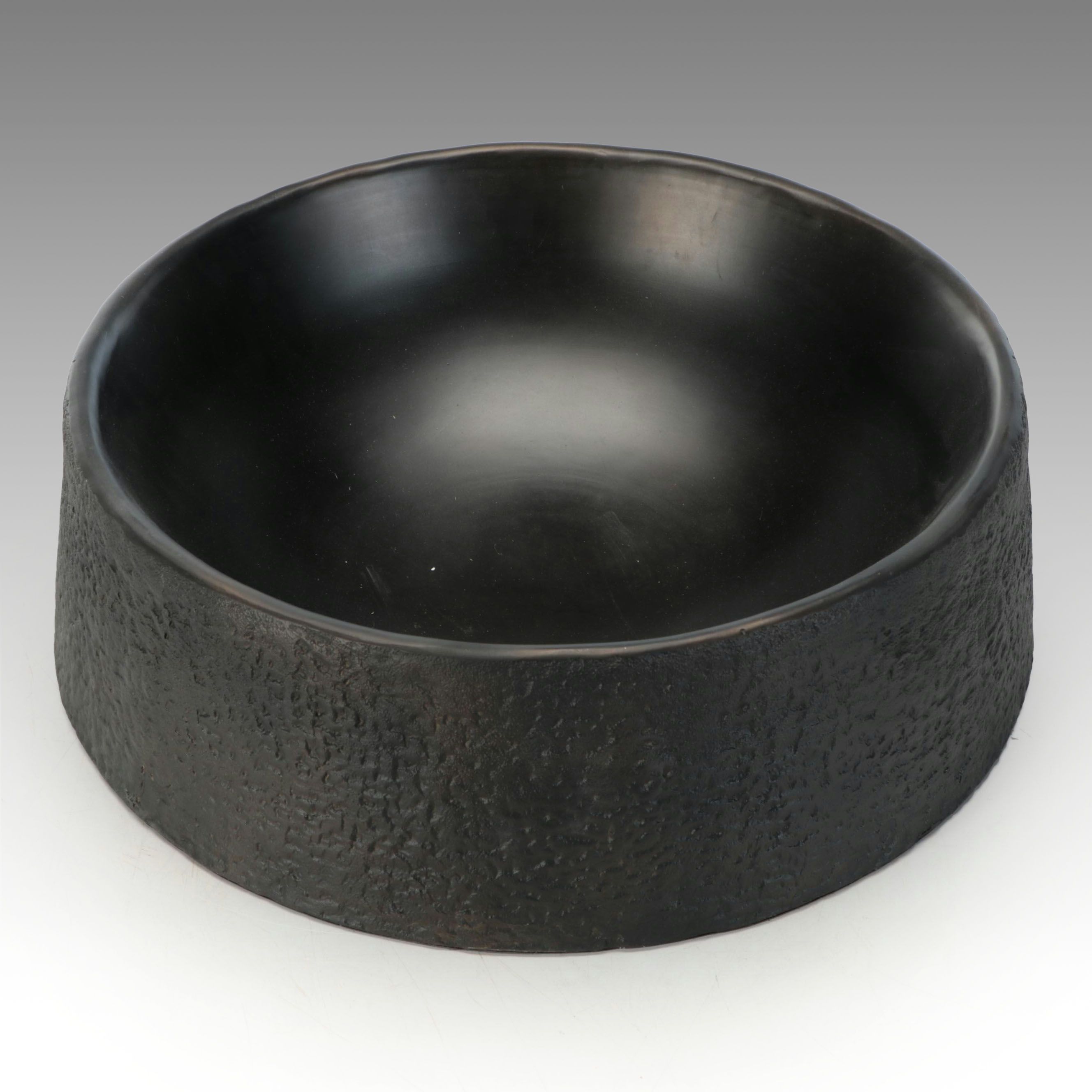 Bobo Intriguing Objects Black Ceramic Bowl