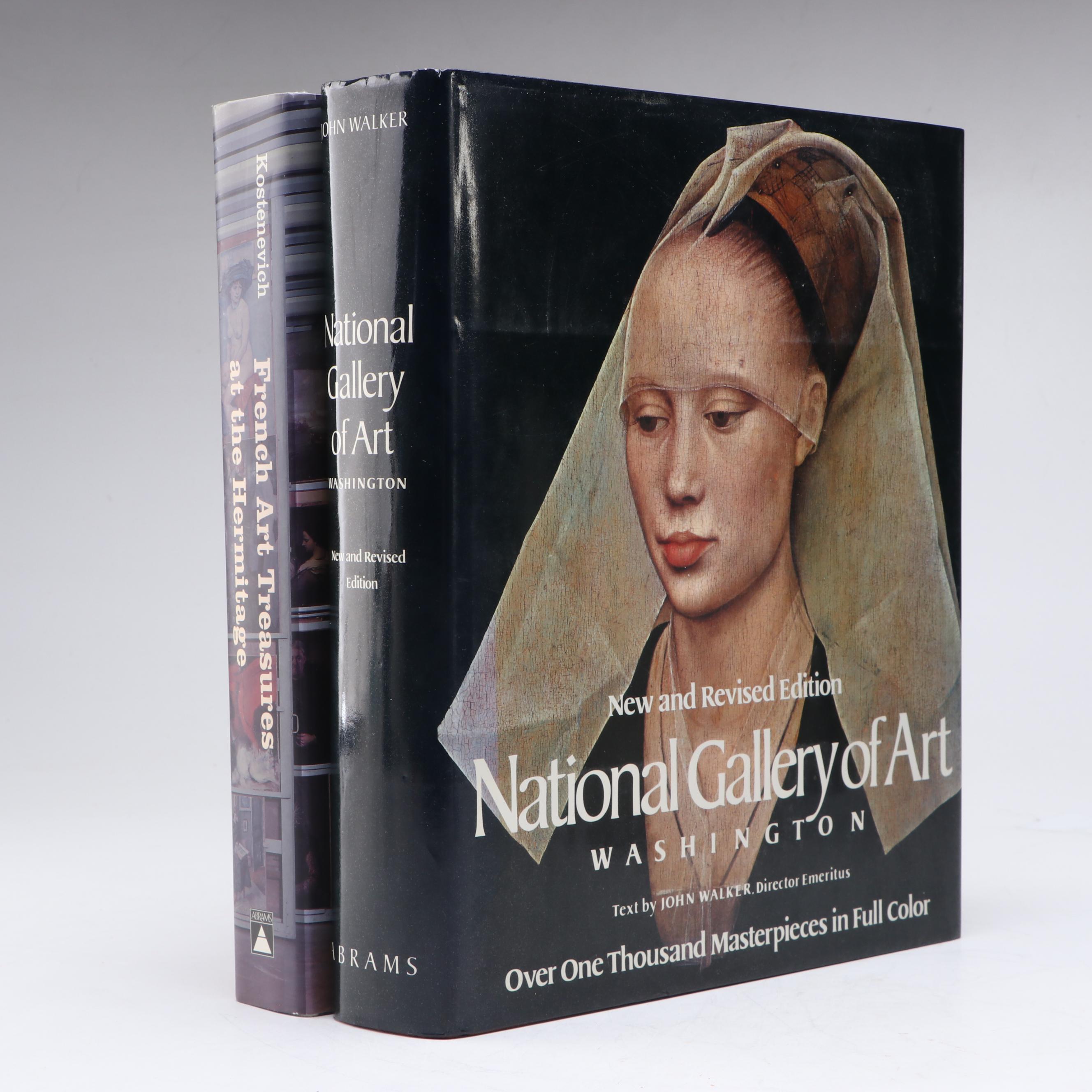 "National Gallery of Art:Washington" and "French Art Treasures at the Hermitage"