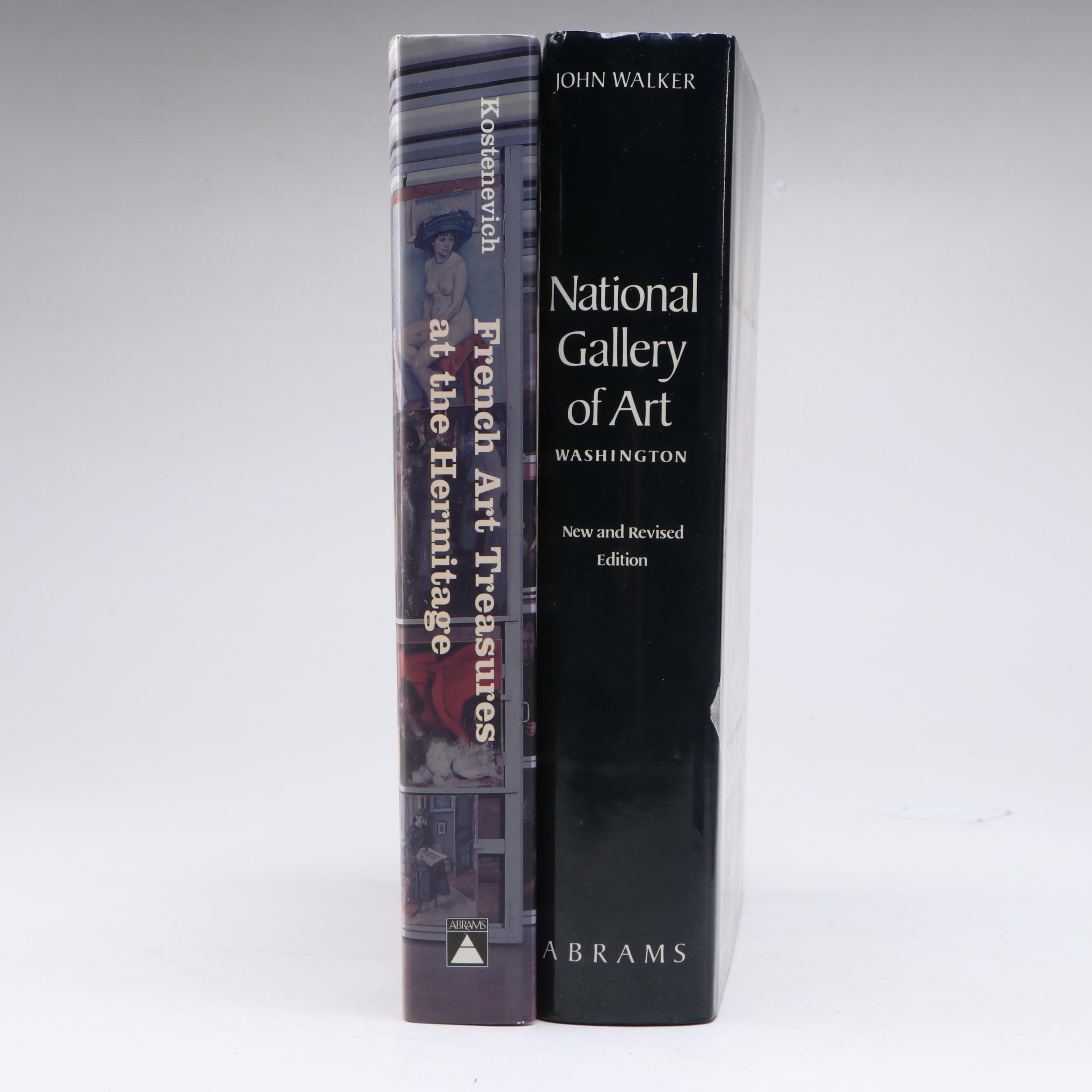 "National Gallery of Art:Washington" and "French Art Treasures at the Hermitage"